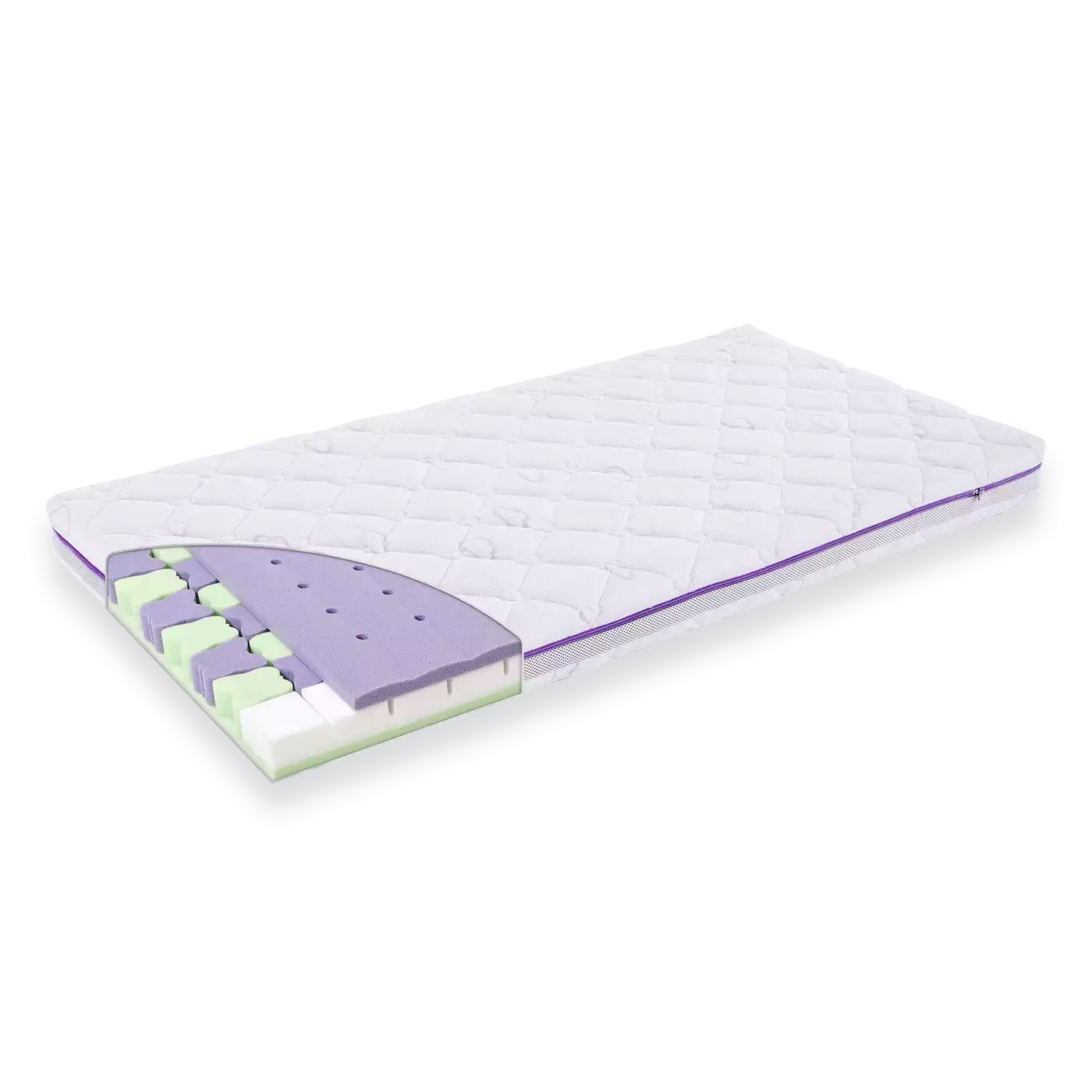 Matratzen 60 x 120 cm, Träumeland, Weiß – Produktansicht