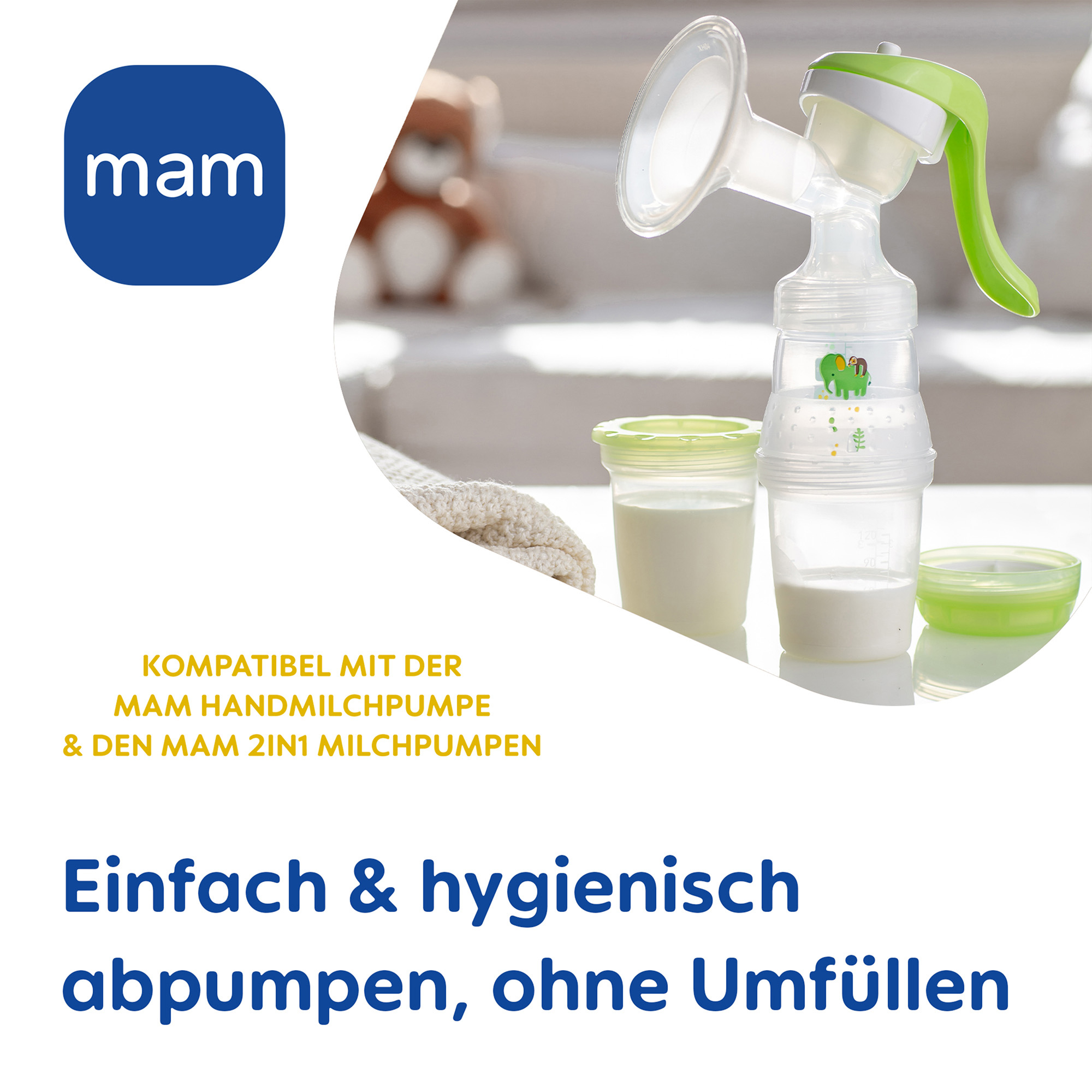 Milchpulver Portionierer, MAM, Transparent – Produktansicht