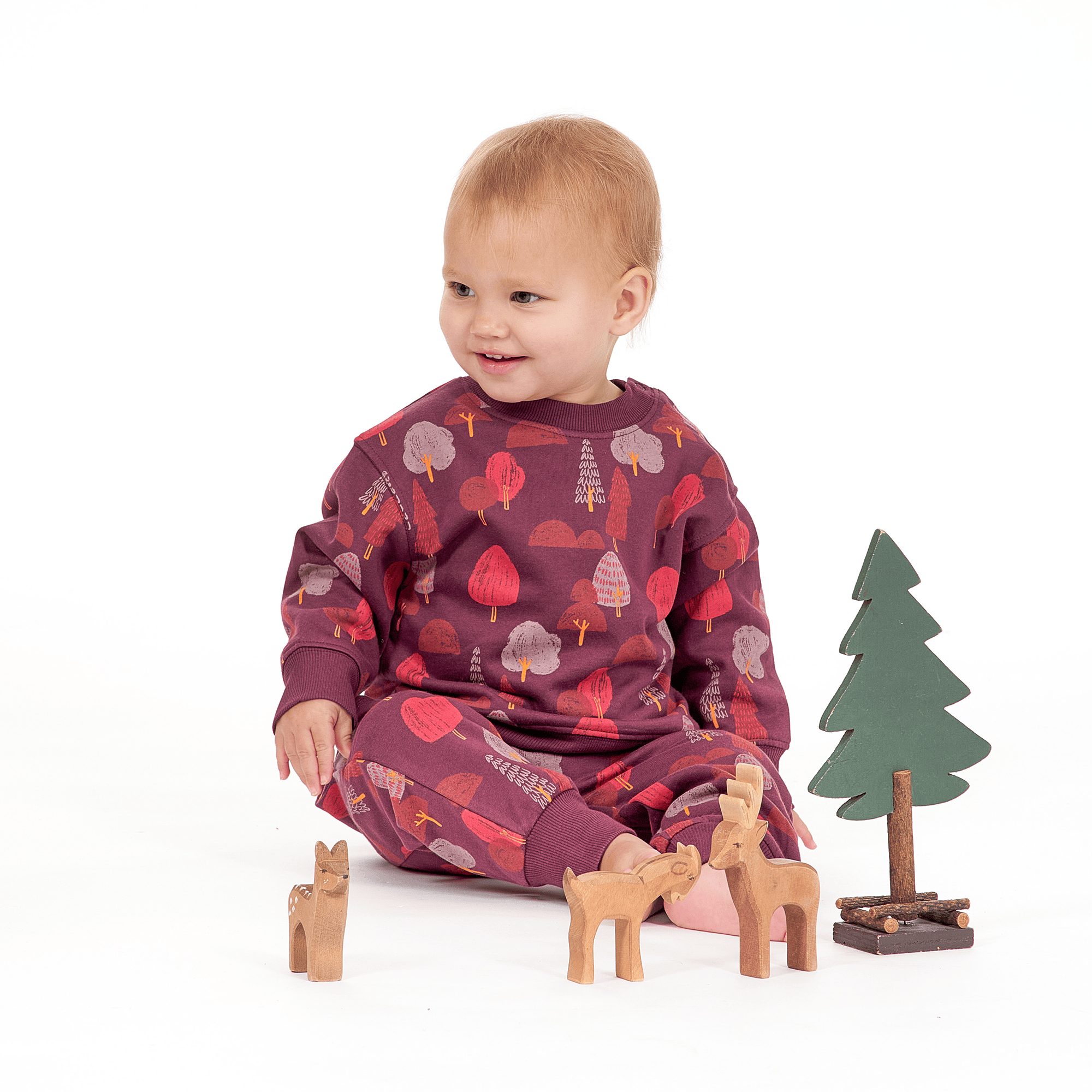 Pullover & Sweatshirts, Sense Organics, Lila – Besonderheit: aus 100% Bio-Baumwolle