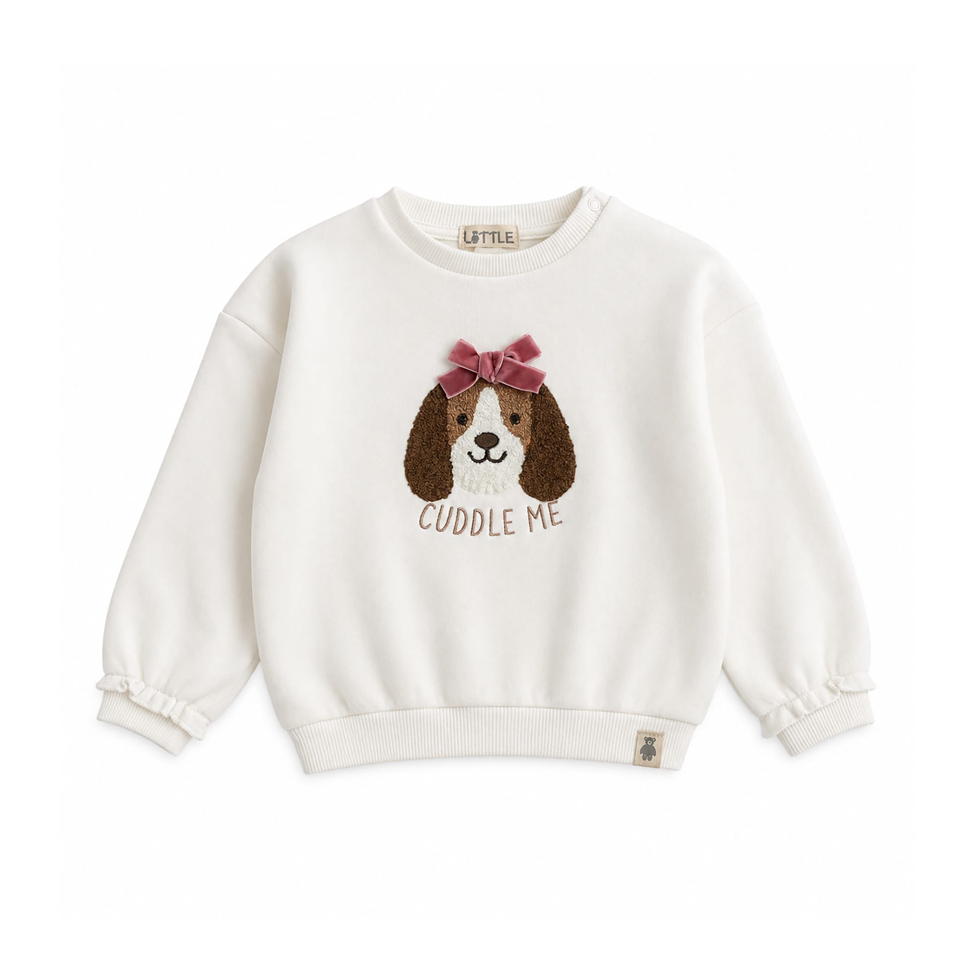 Pullover & Sweatshirts, LITTLE, Weiß – Produktansicht
