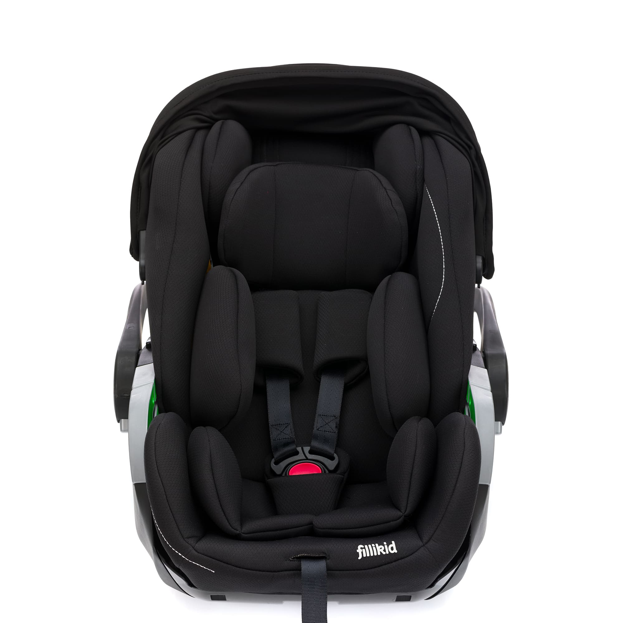 Babyschalen 0-13 kg, Gruppe 0+, fillikid, Schwarz – Produktansicht