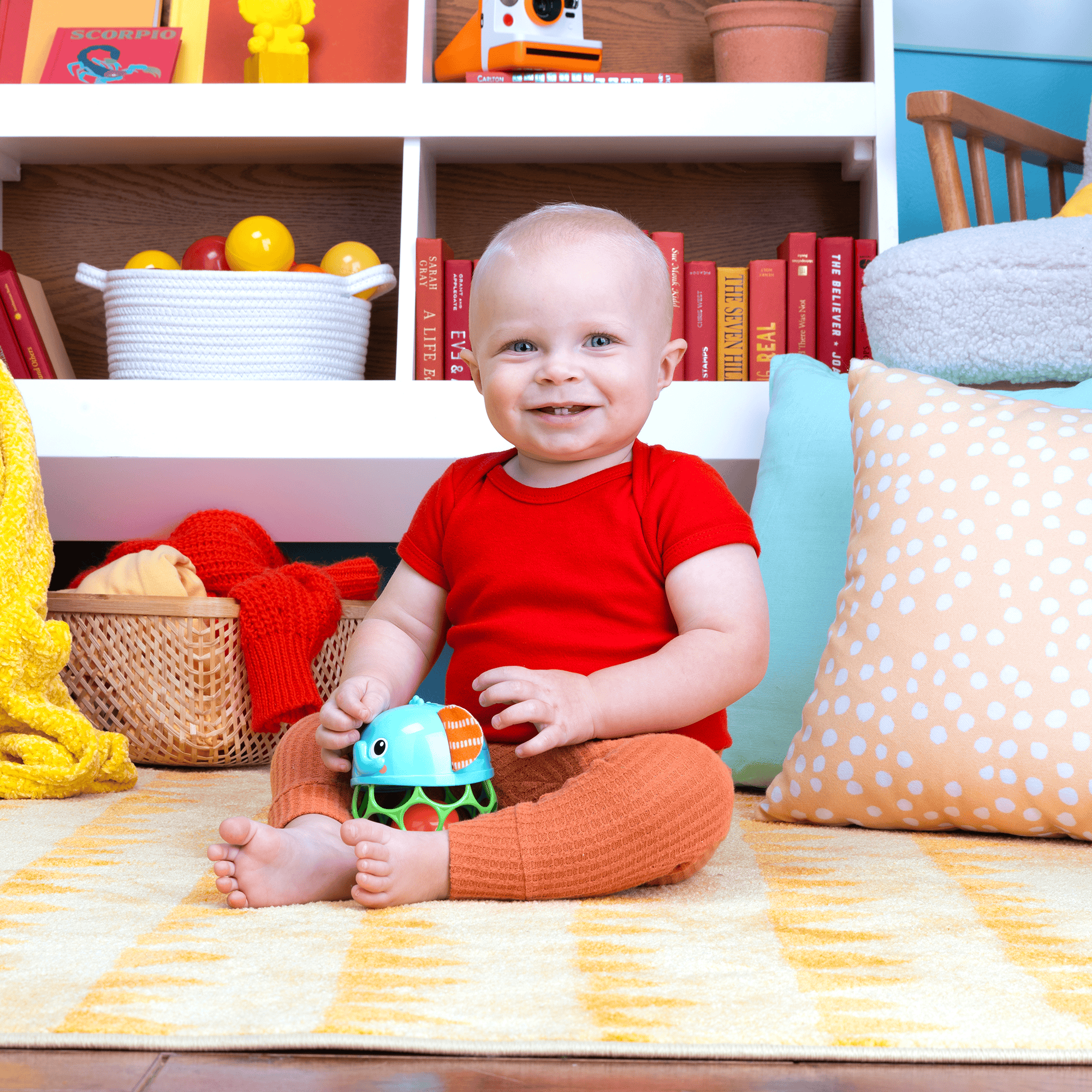 Rasseln & Greiflinge, BrightStarts, Mehrfarbig – Besonderheit: leuchtet und macht Geräusche