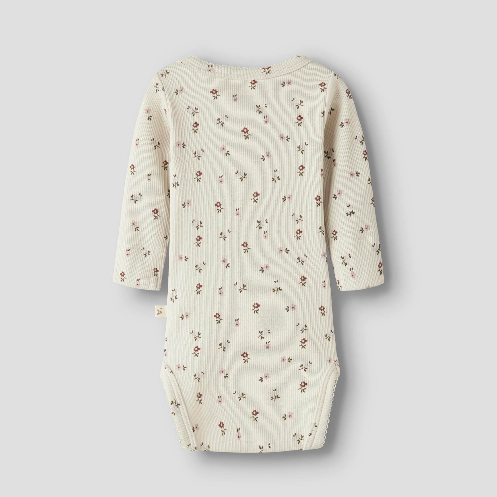 Langarmbodys, Lil' Atelier, Beige – Produktansicht