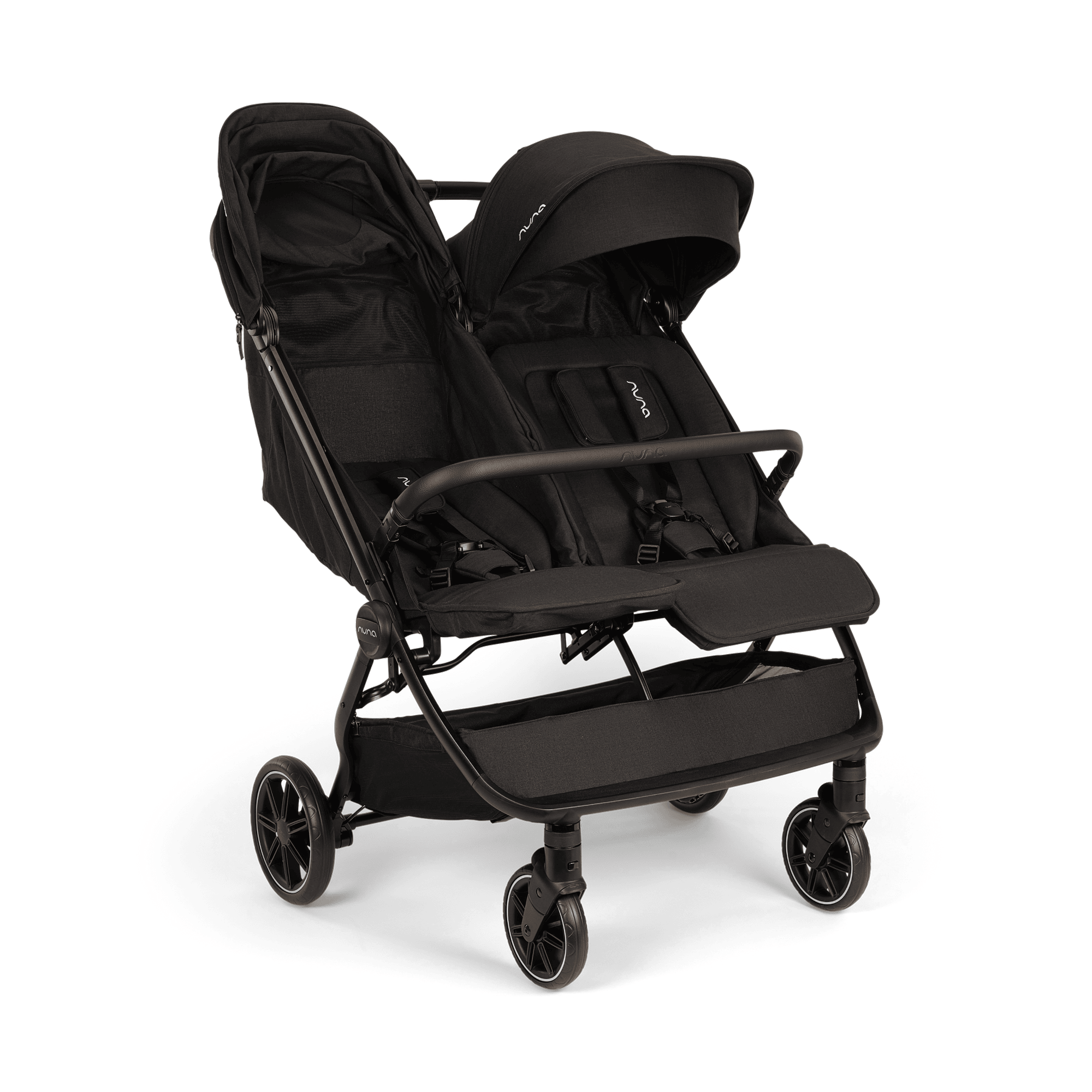 Zwillingswagen & Geschwisterwagen, nuna, Schwarz – Produktansicht