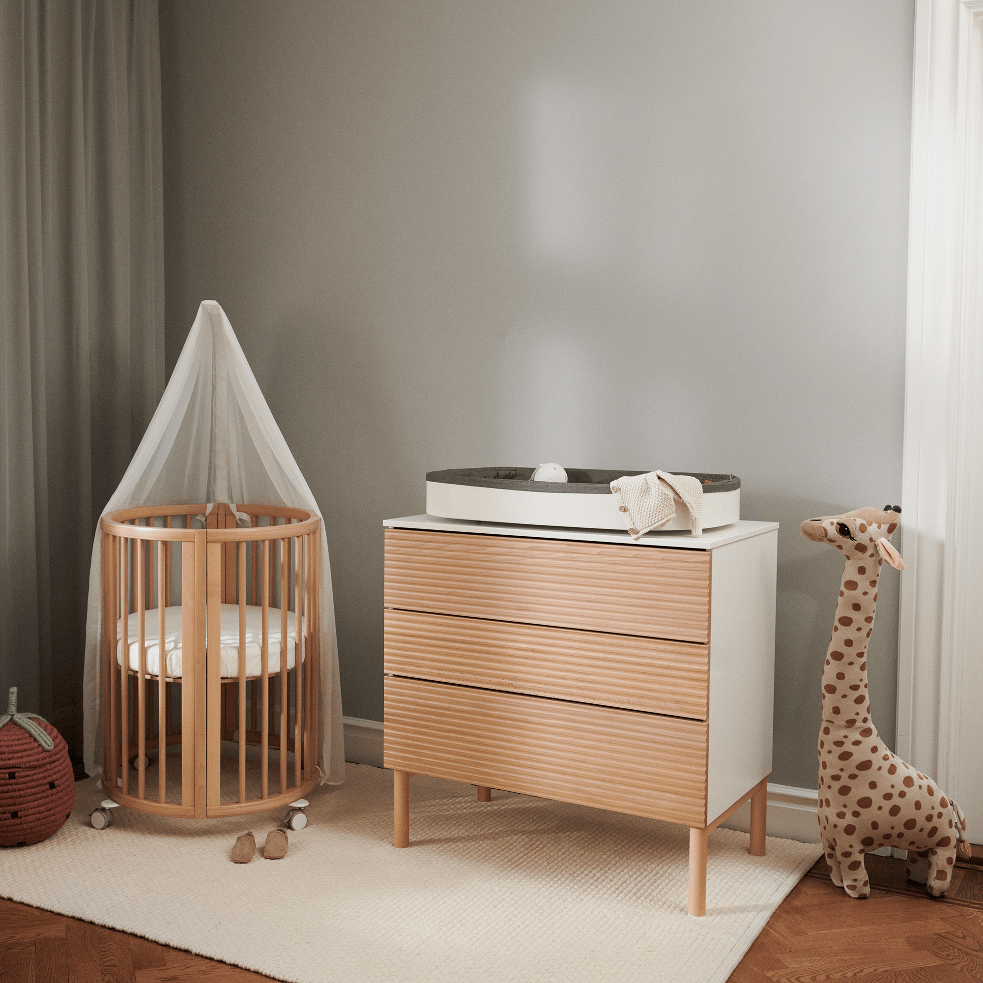 Wickelkommoden, STOKKE, Mehrfarbig – Produktansicht