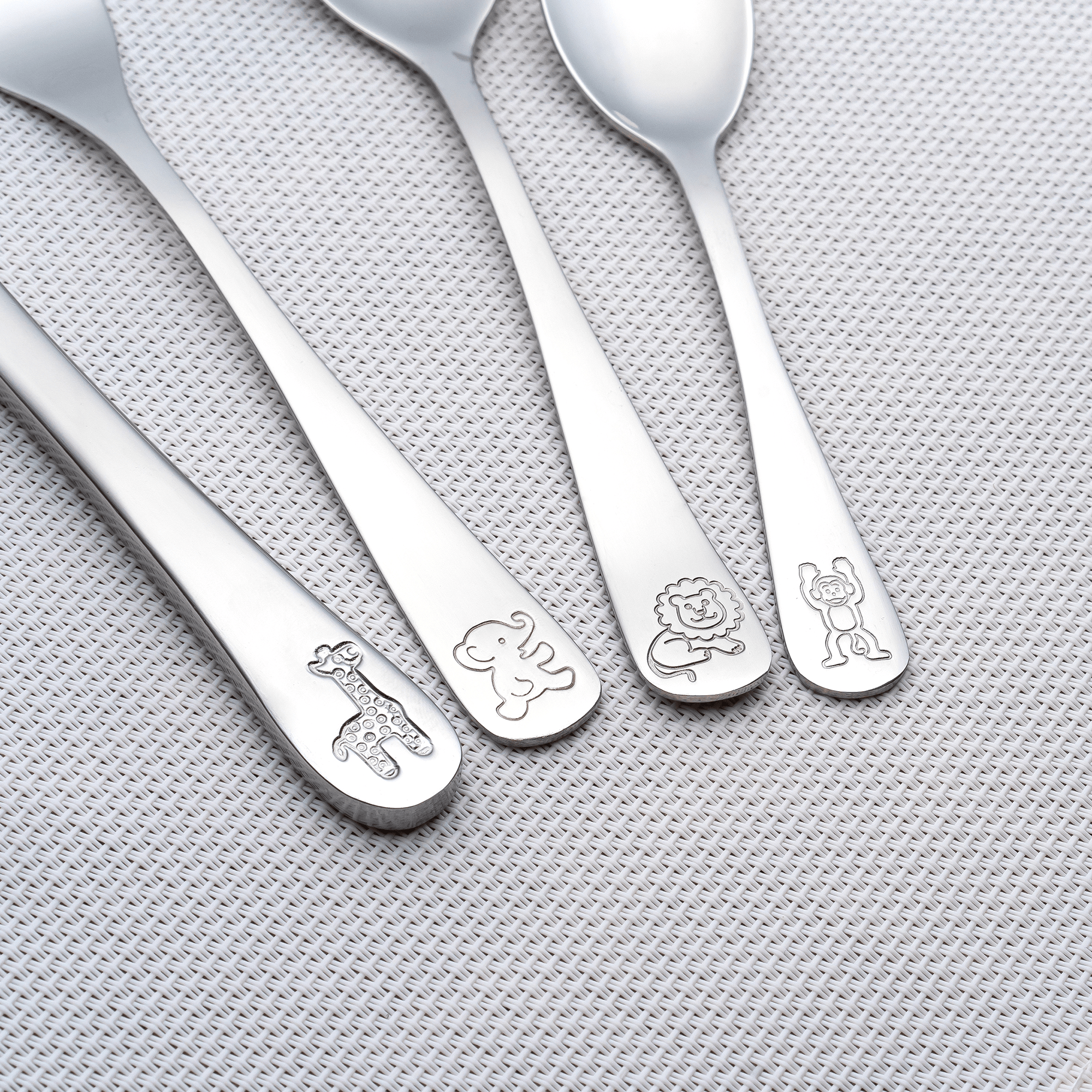 Kinderbesteck, reer, Grau – Produktansicht