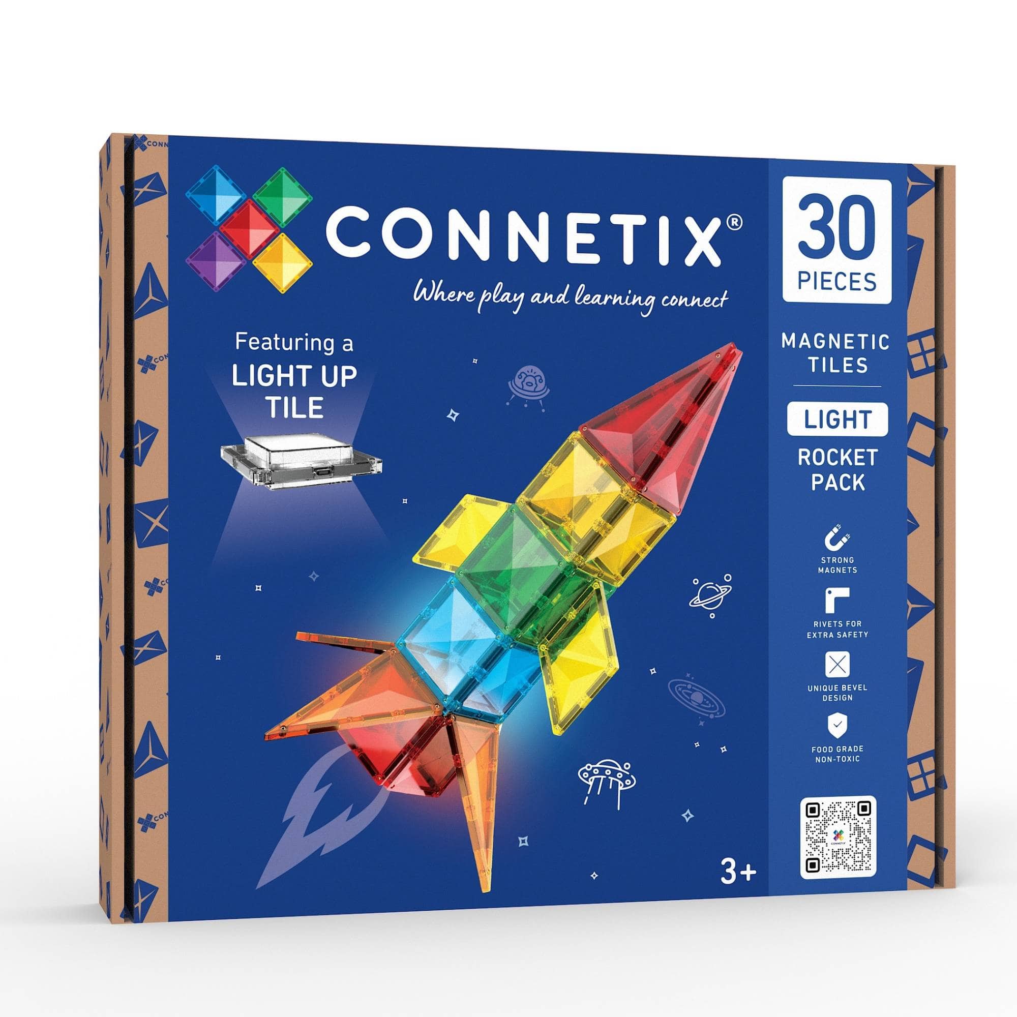 Bausteine, Connetix, Blau – Produktansicht