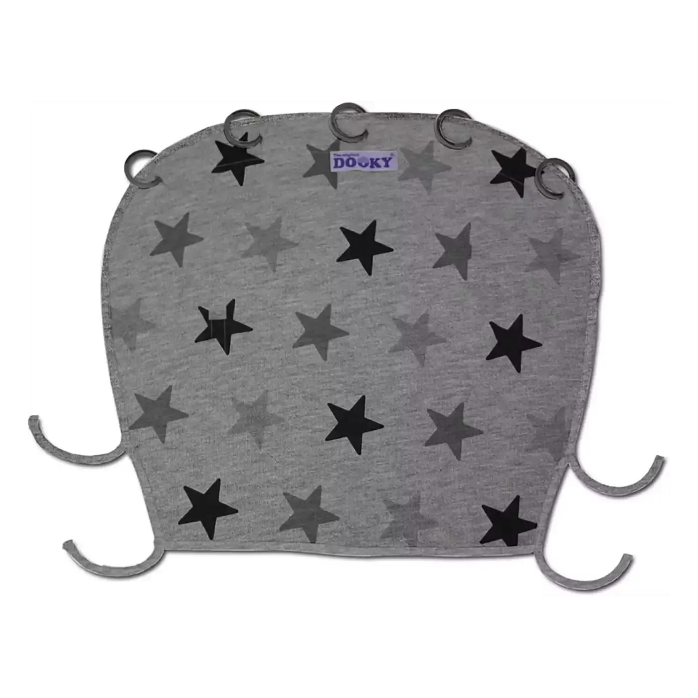 Dooky Cover Grey Stars elementsforkids Grau Grau 2000567575605 1