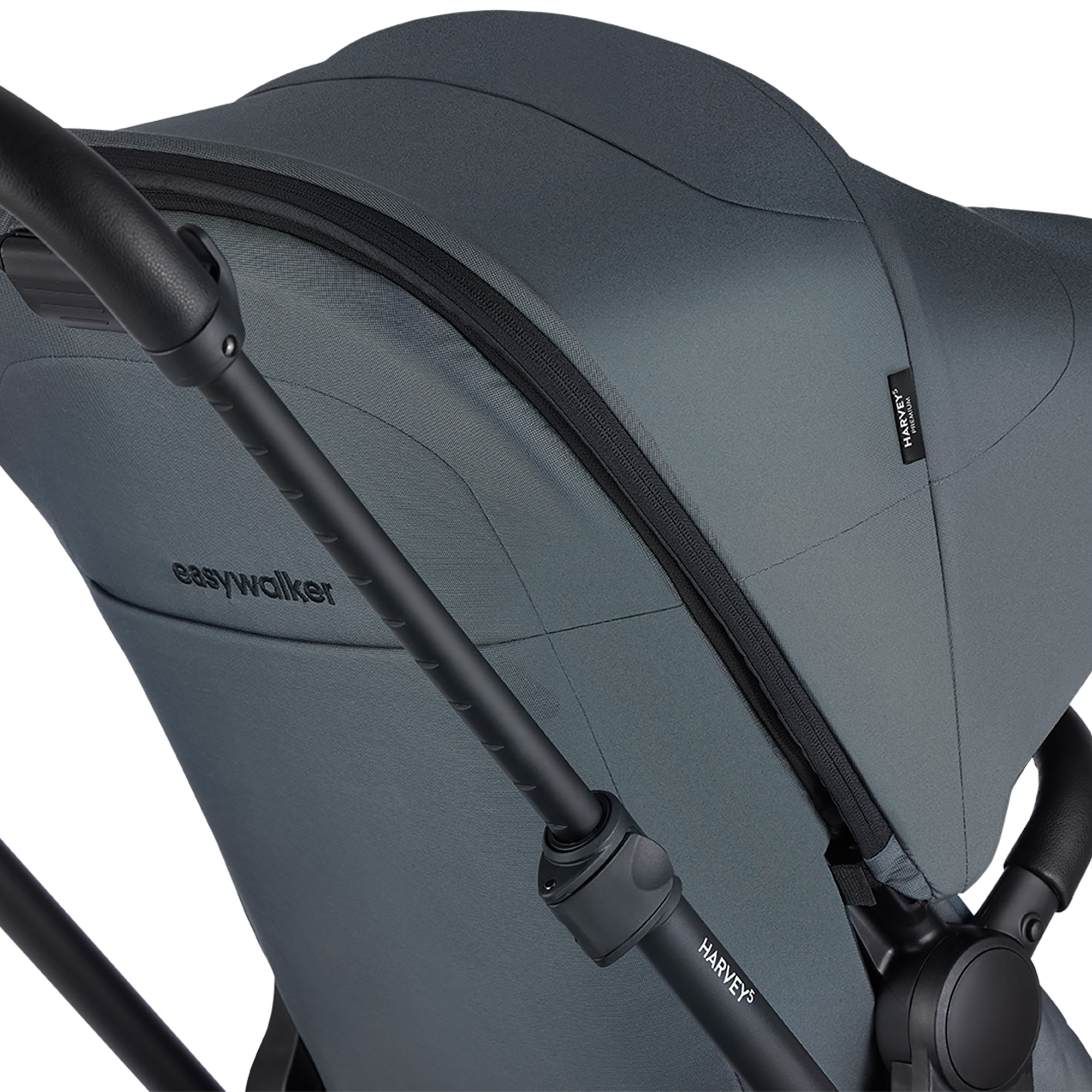 Kombi-Kinderwagen, easywalker, Grau – Produktansicht