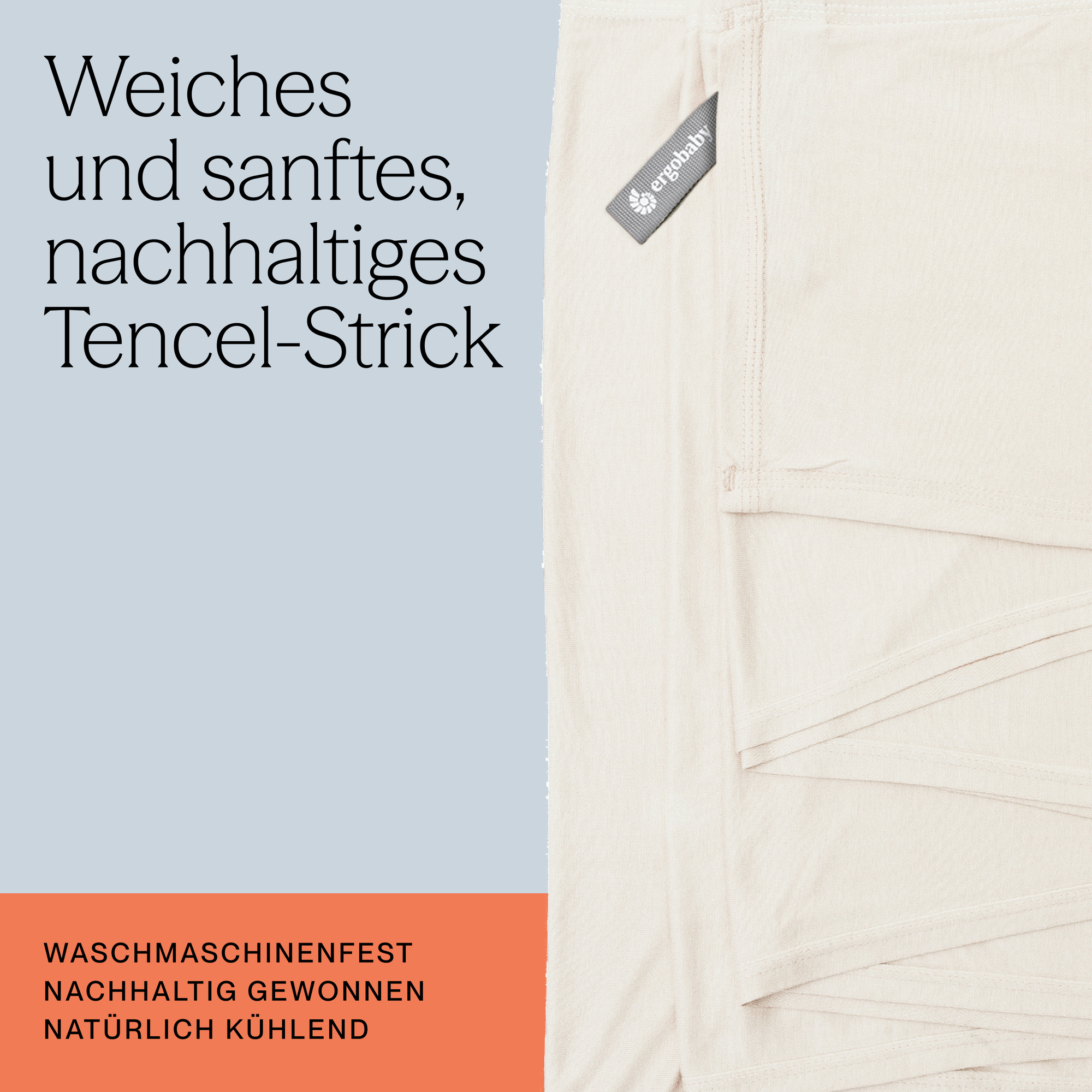 Tragetücher, ERGObaby, Blau – Produktansicht