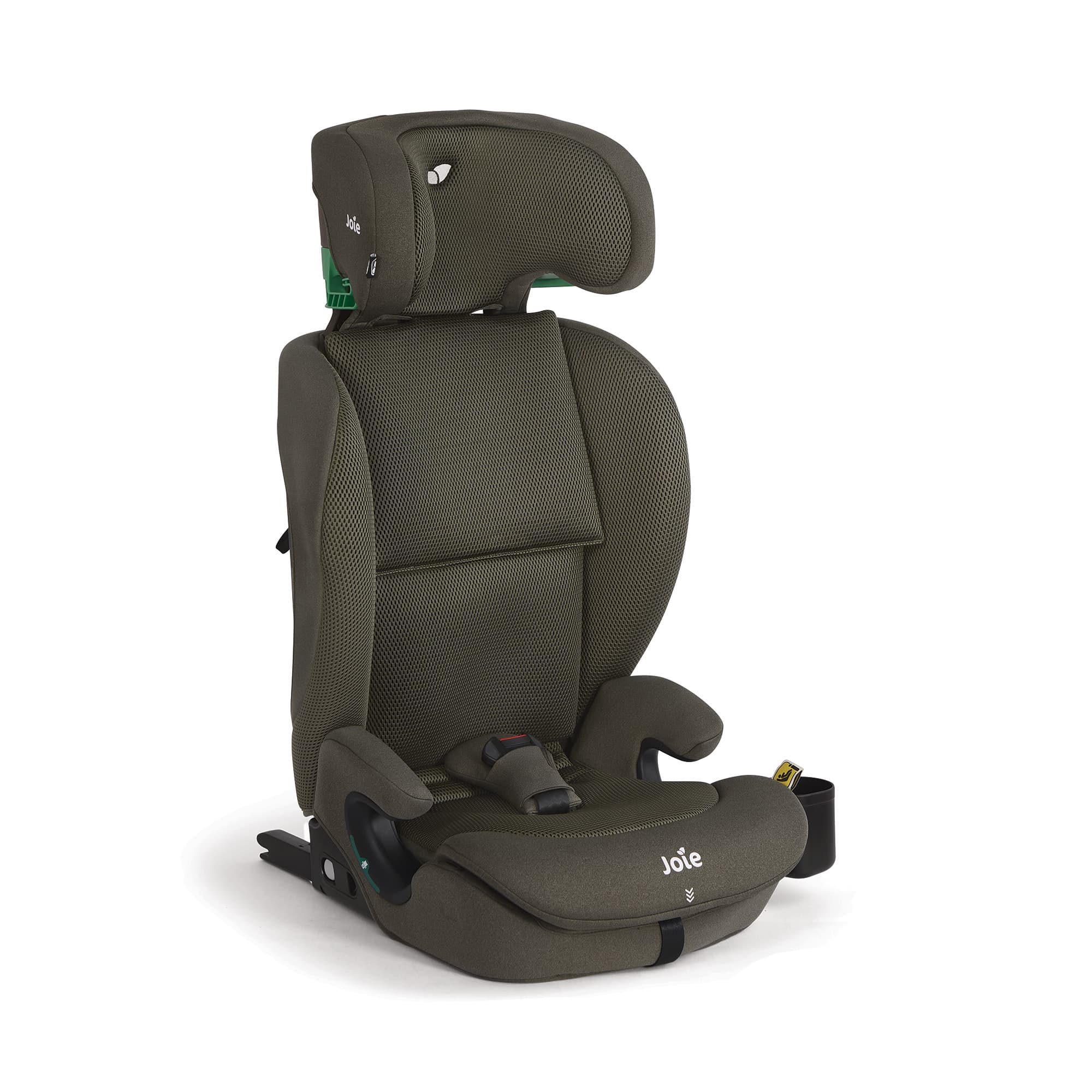 Top Tether Kindersitze, Joie, Grün – Besonderheit: zugelassen nach der neuesten Sicherheitsprüfnorm ECE R129 und i-Size zertifiziert
