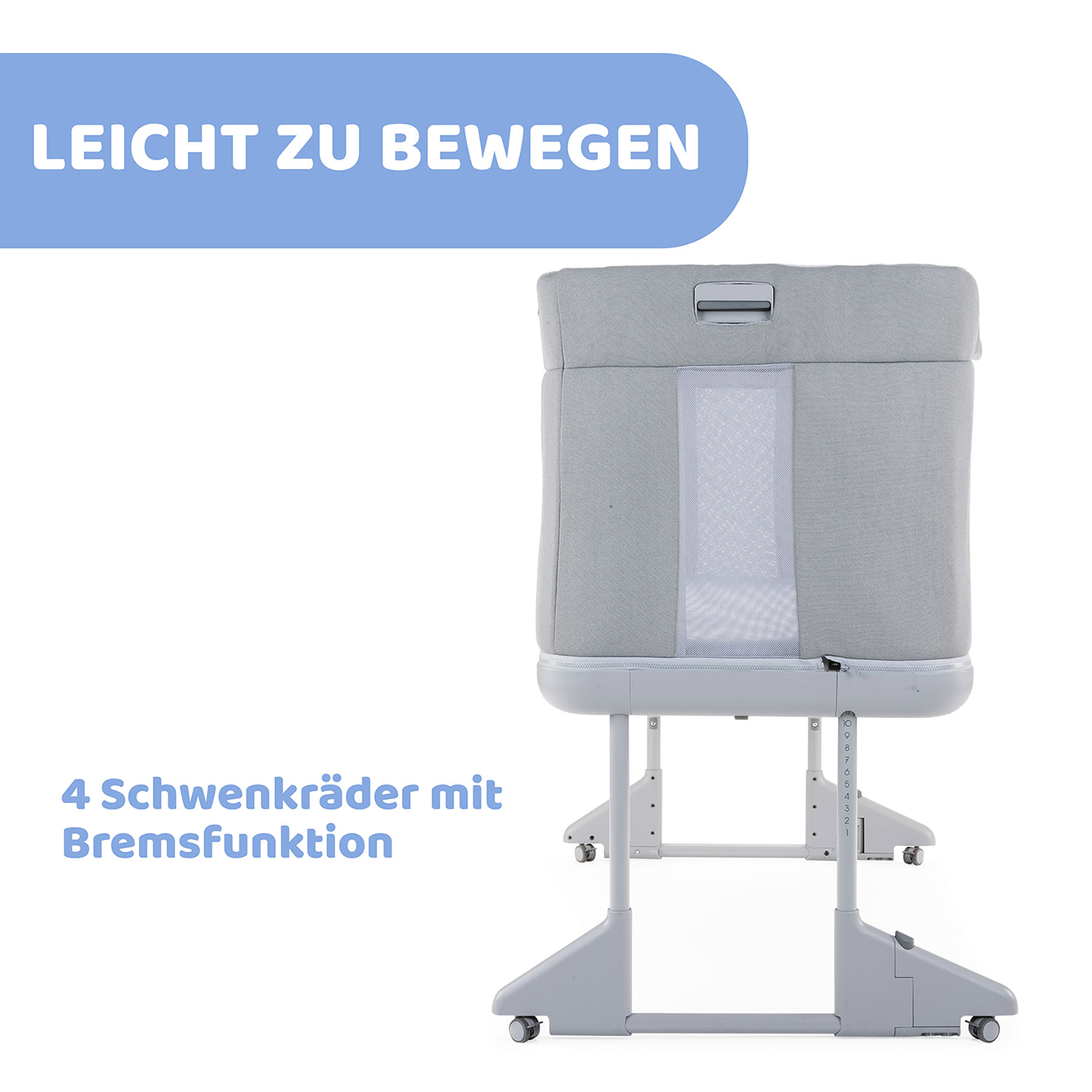 Beistellbetten, chicco, Grau – Produktansicht