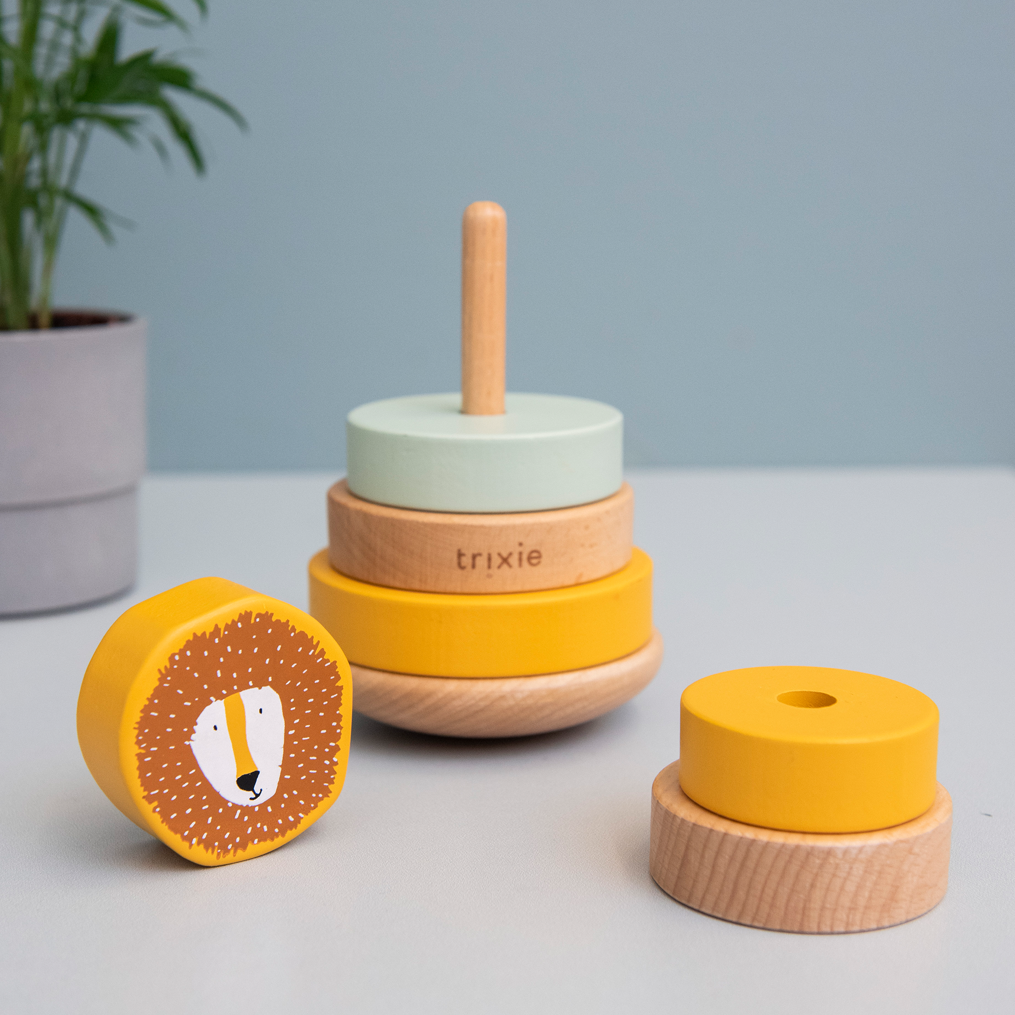 Stapeltürme, trixie, Gelb – Produktansicht