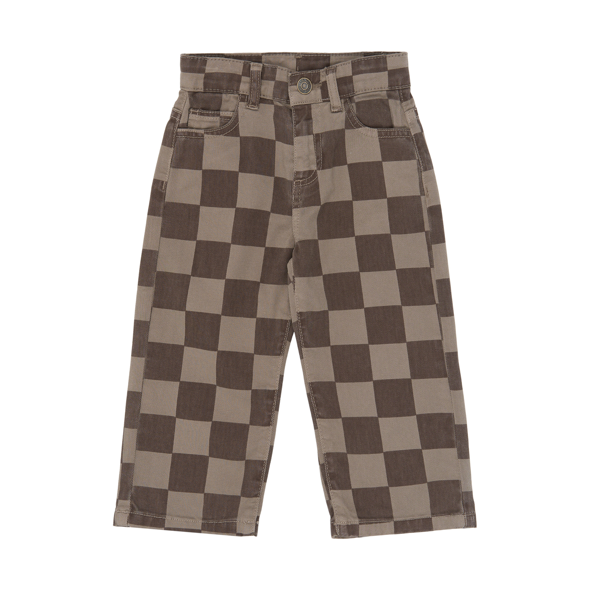 Jeanshosen, mikk-line, Beige – Besonderheit: aus 100% Baumwolle