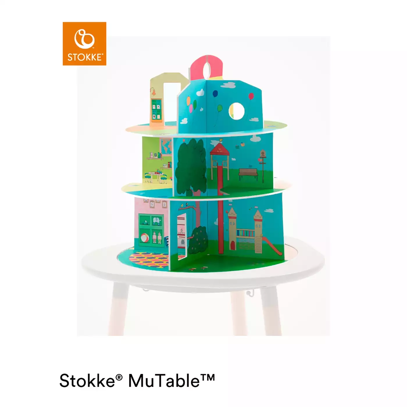 Kindersitzgruppen, STOKKE, Mehrfarbig – Produktansicht