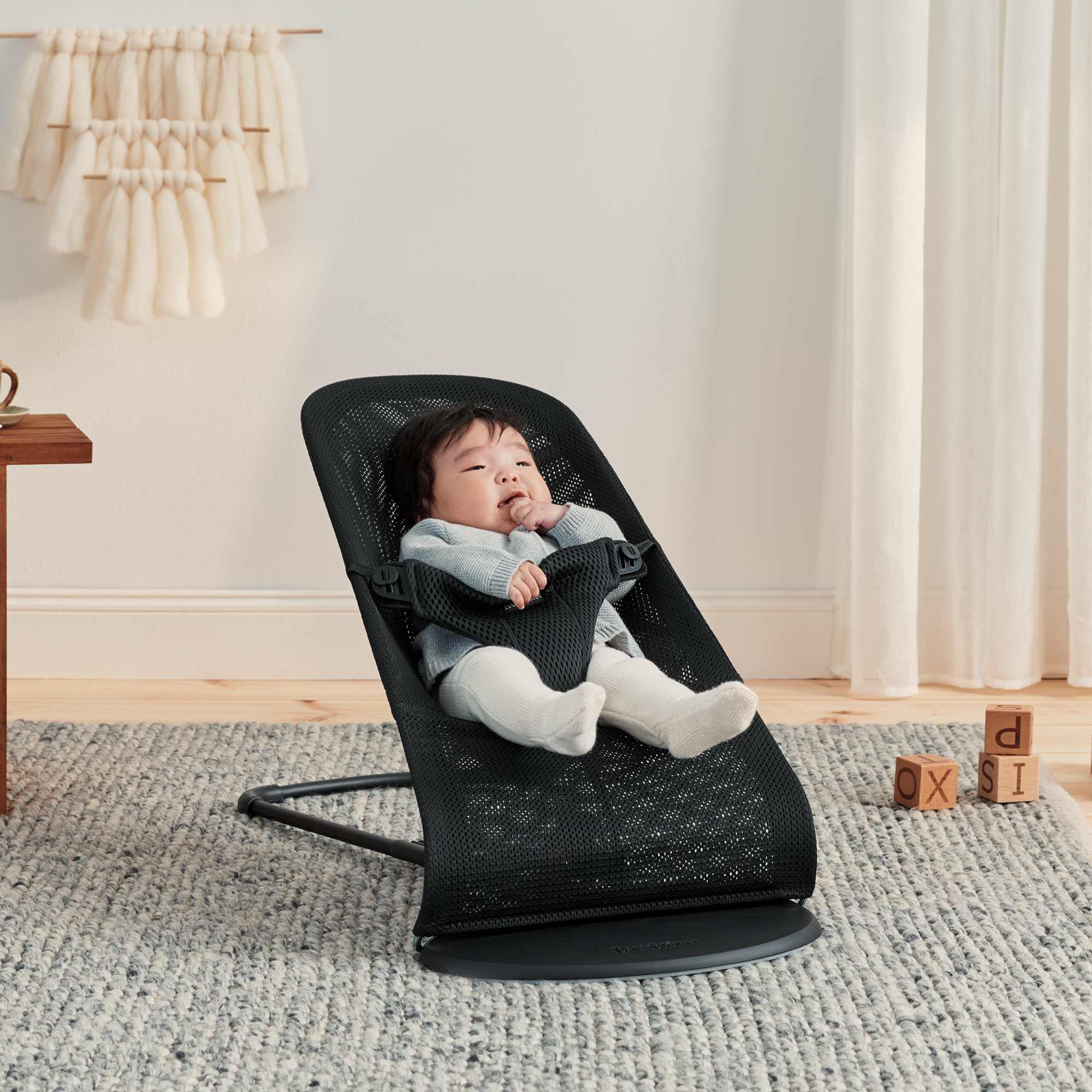 Wippen, BABYBJÖRN, Schwarz – Produktansicht
