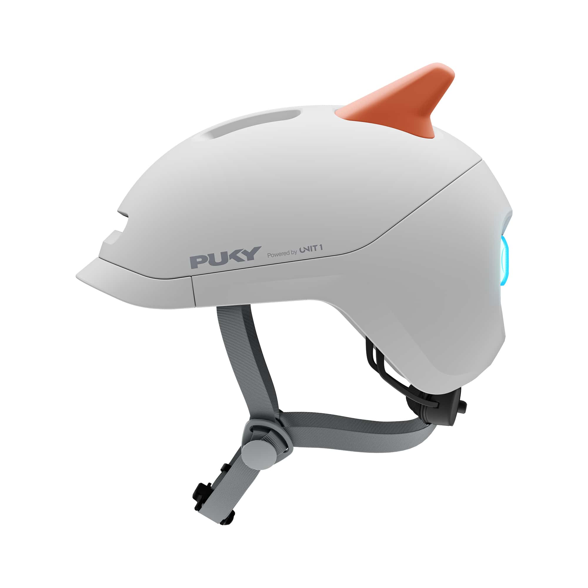 Fahrradhelme, PUKY, Grau – Produktansicht