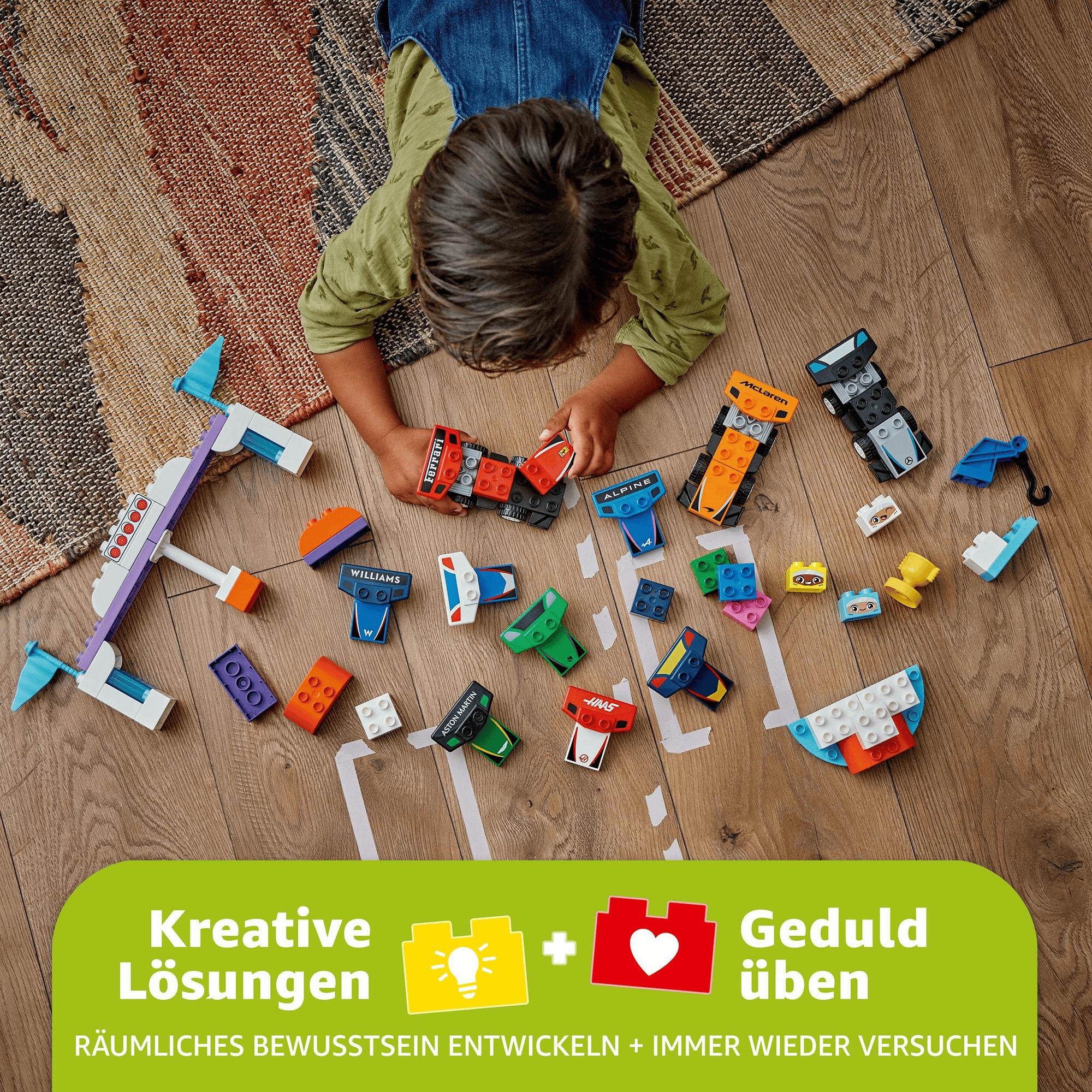 Konstruktionsspielzeug, LEGO, Mehrfarbig – Produktansicht