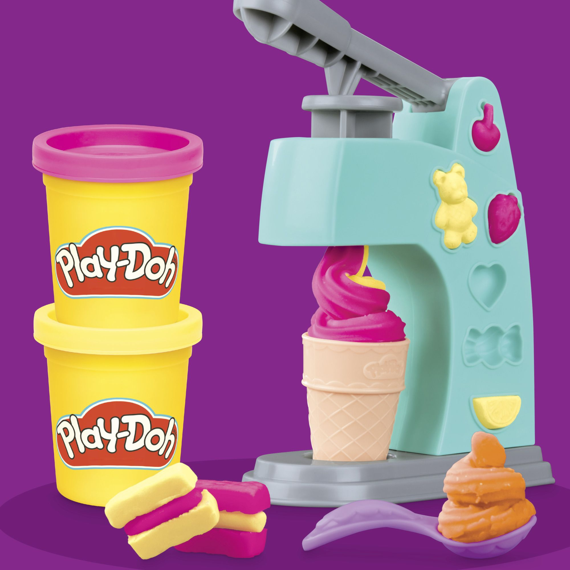 Malen & Kneten, Play-Doh, Gelb – Produktansicht