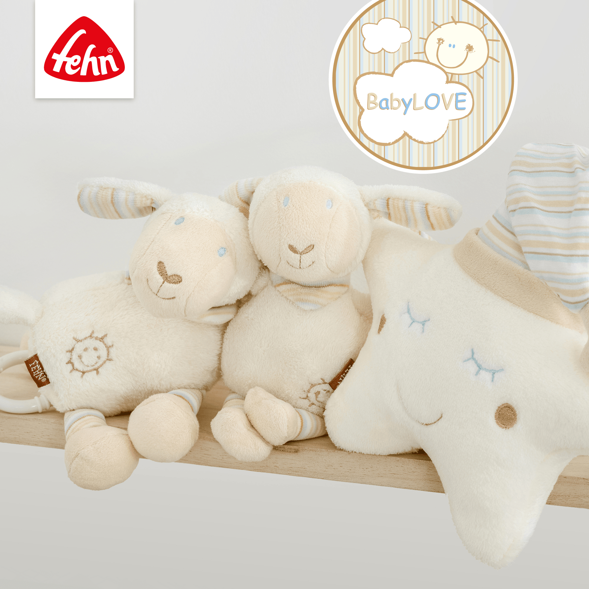 Spieluhren, fehn, Beige – Produktansicht