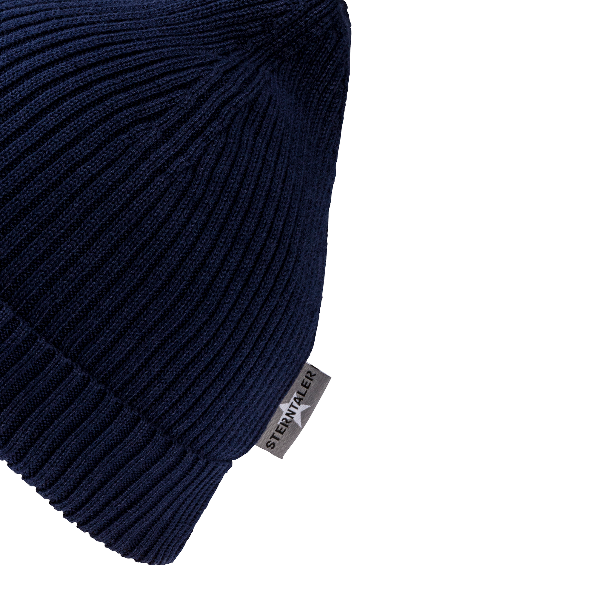 Strickmützen, Sterntaler, Blau – Produktansicht