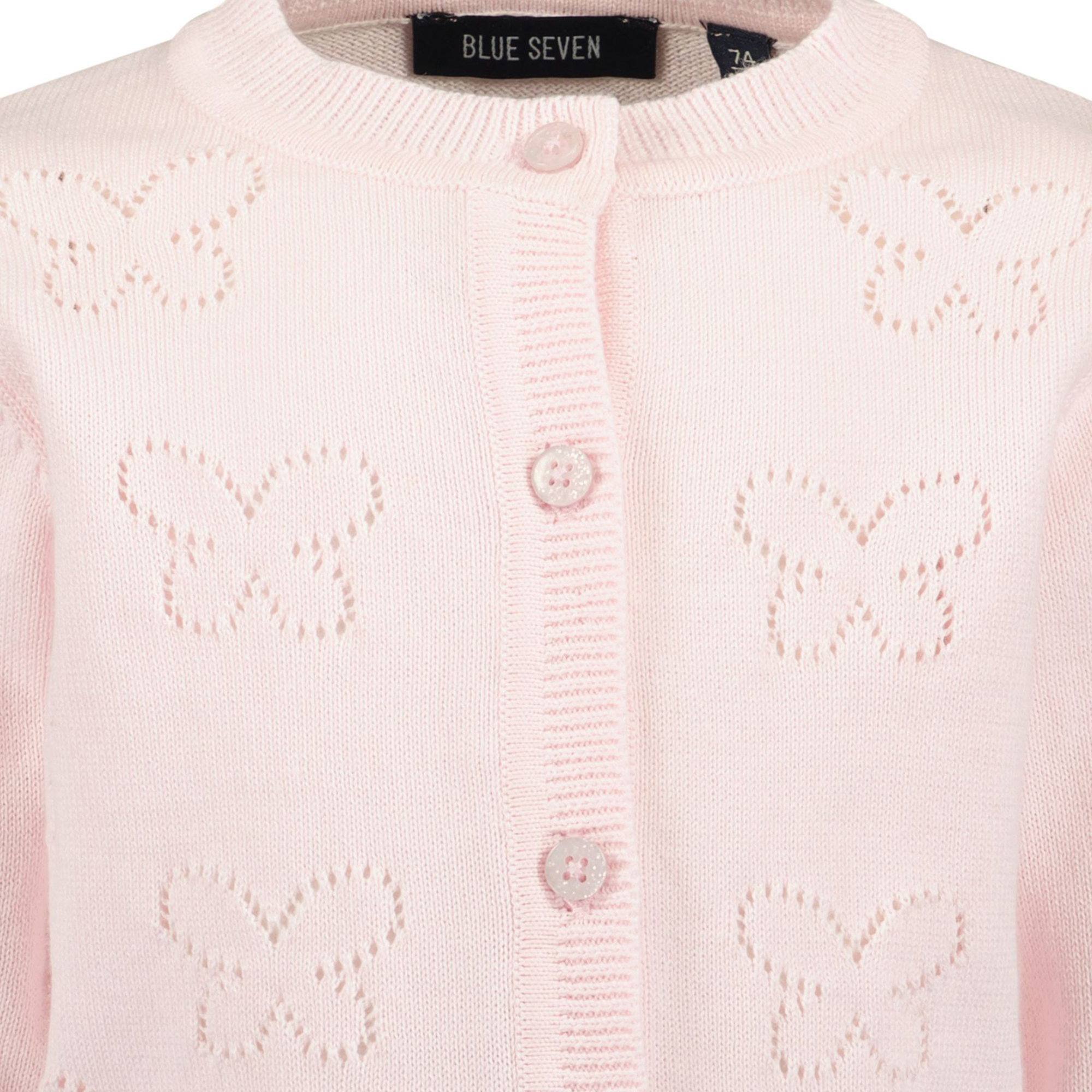 Sweat-, Fleece- & Strickjacken, blue seven, Pink – Produktansicht