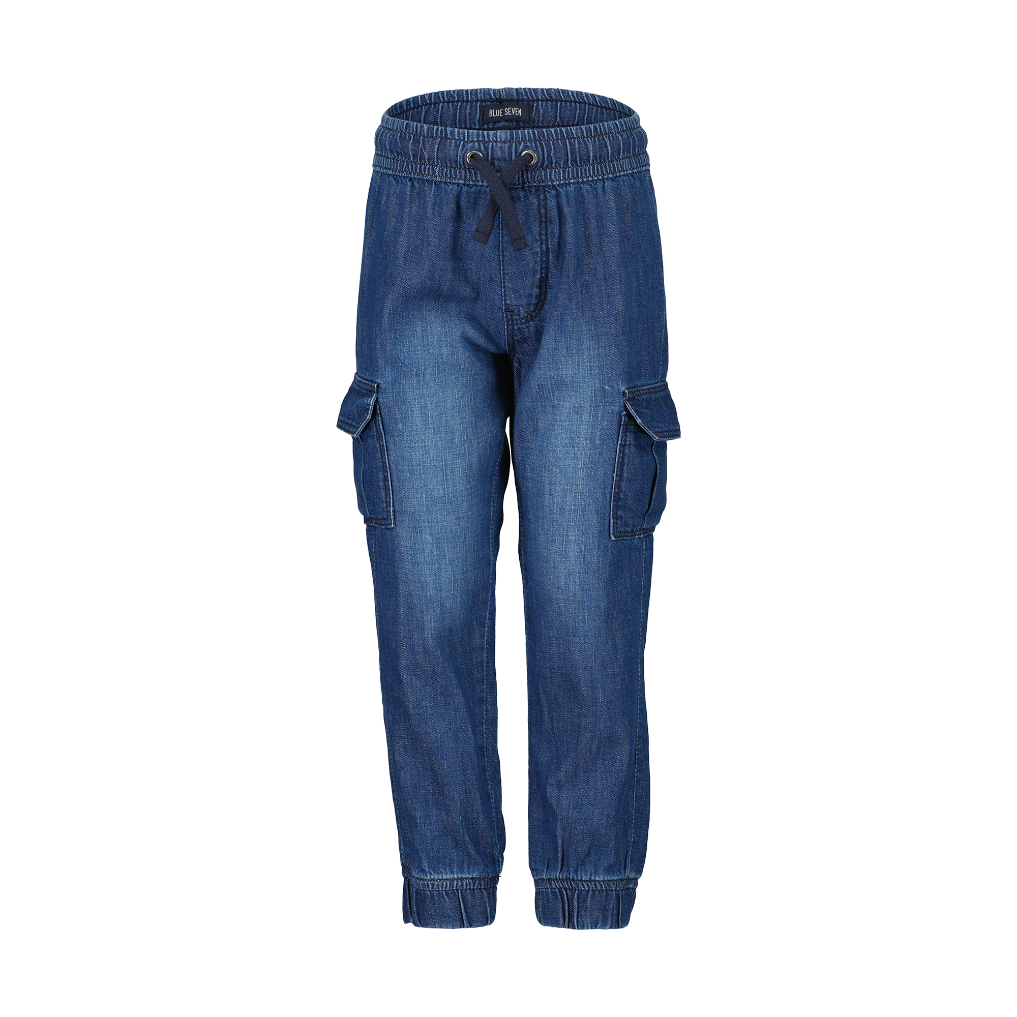 Jeanshosen, blue seven, Blau – Besonderheit: aus 100% Baumwolle