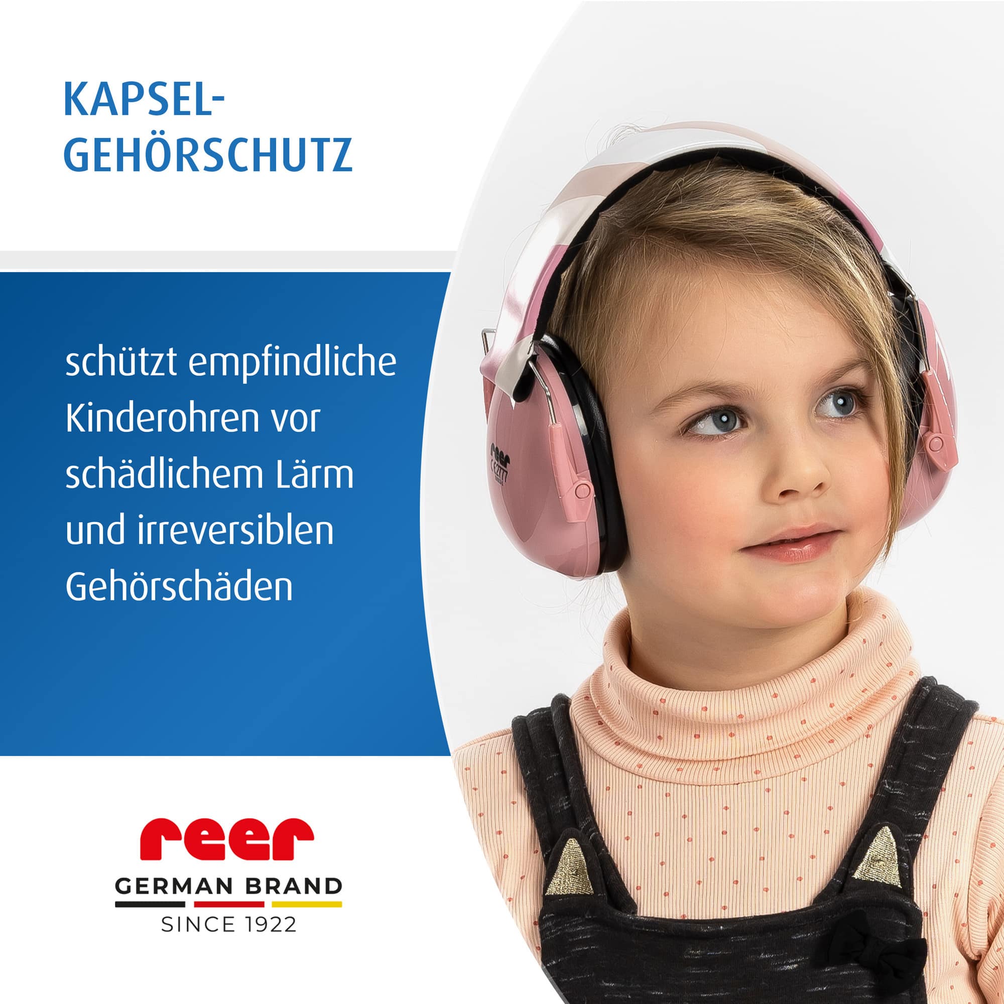 Gehörschutz, reer, Pink – Produktansicht
