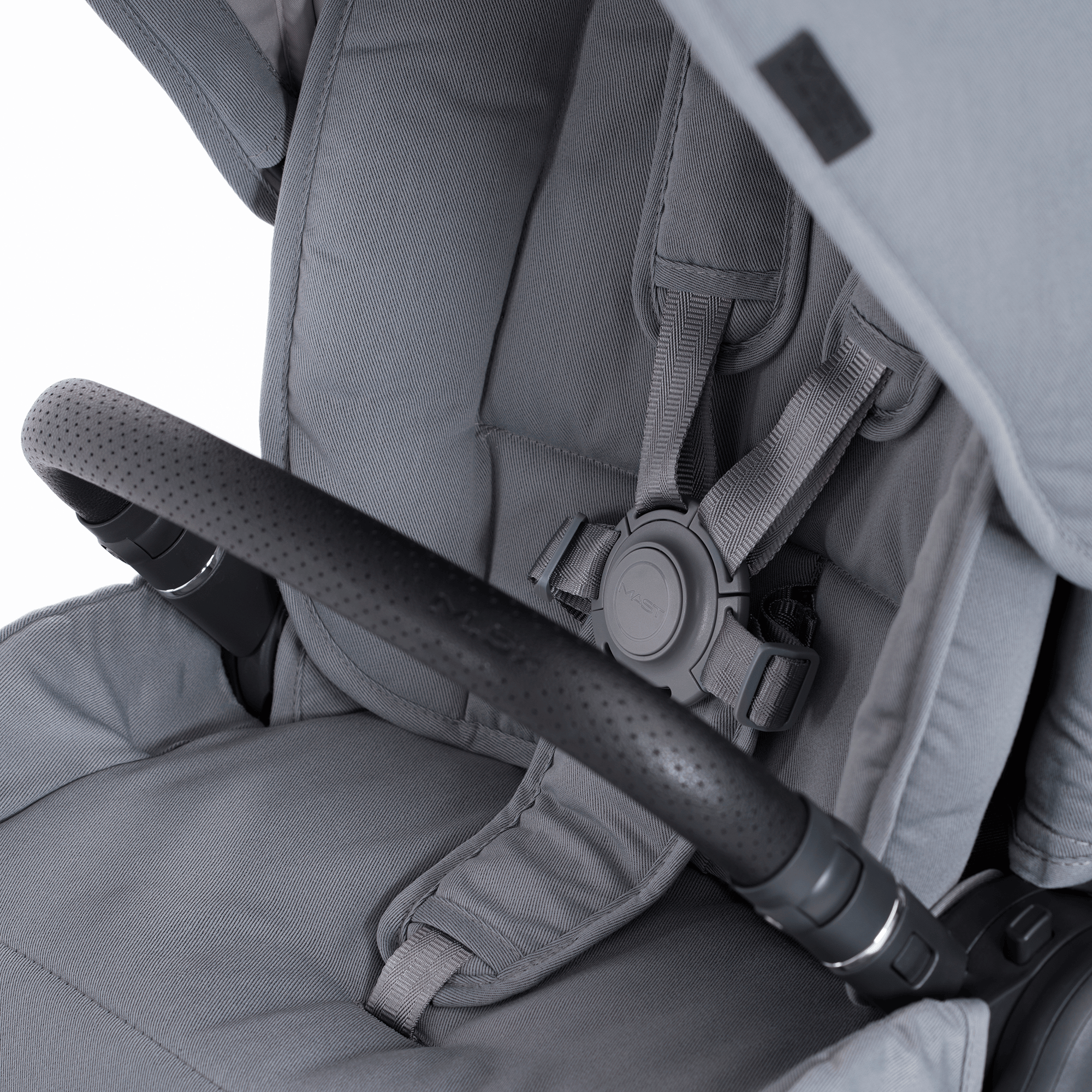 Kombi-Kinderwagen, MAST, Grau – Produktansicht