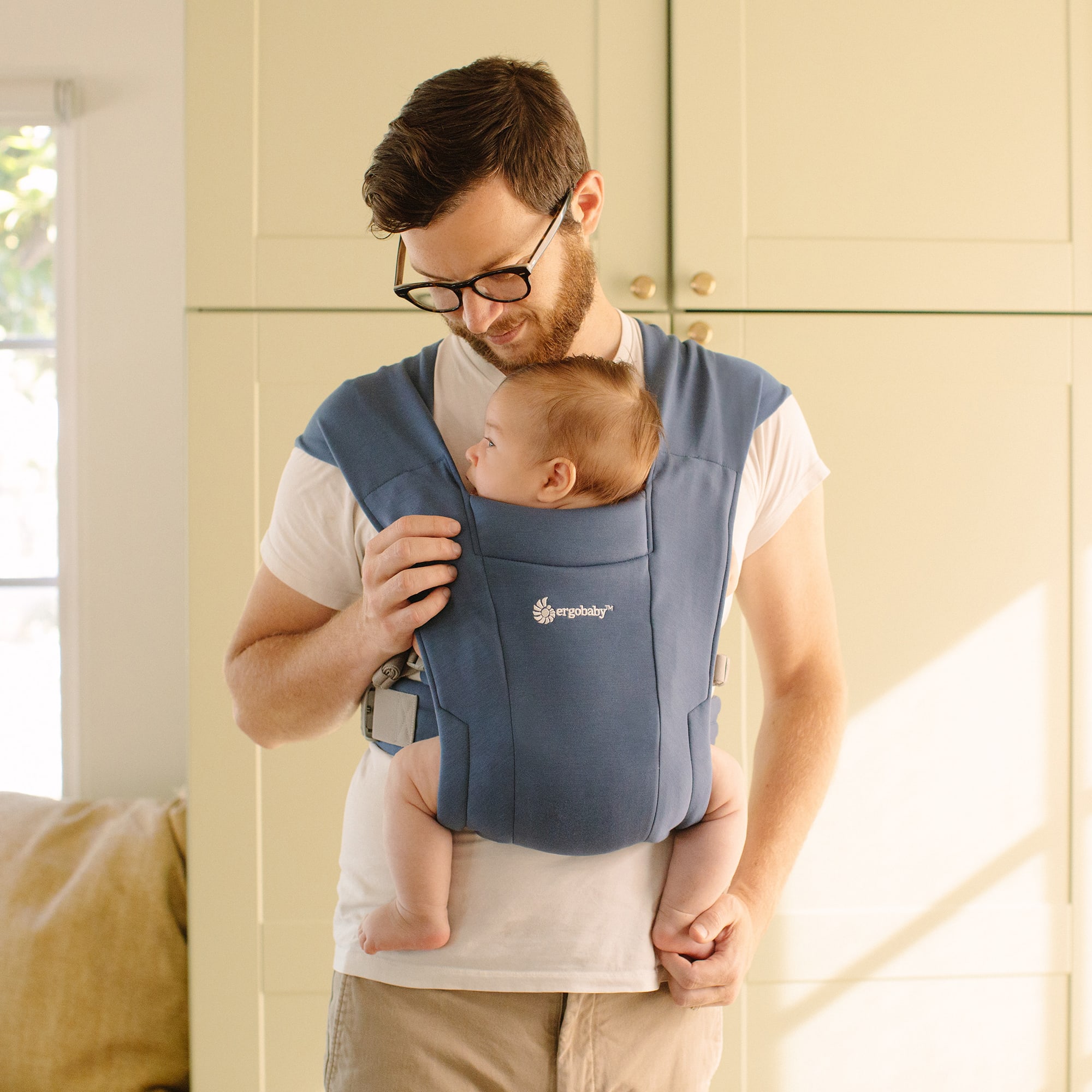 Fullbuckle Tragen, ERGObaby, Blau – Produktansicht