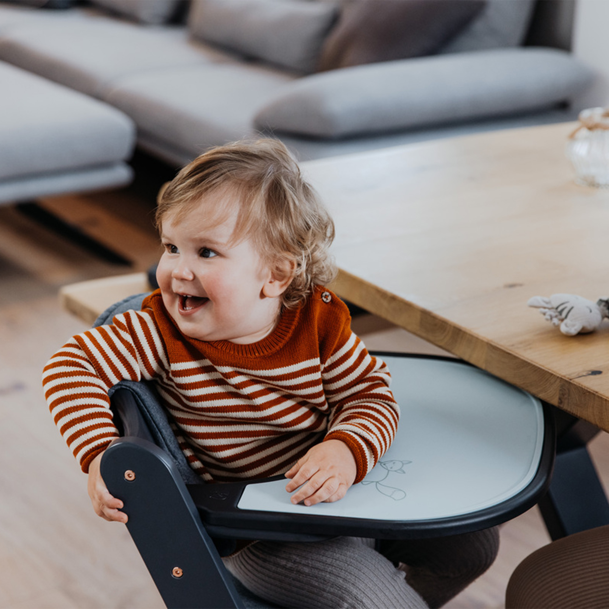 Highchair Tray Mat Speckle hauck Beige Beige 2000584970704 2