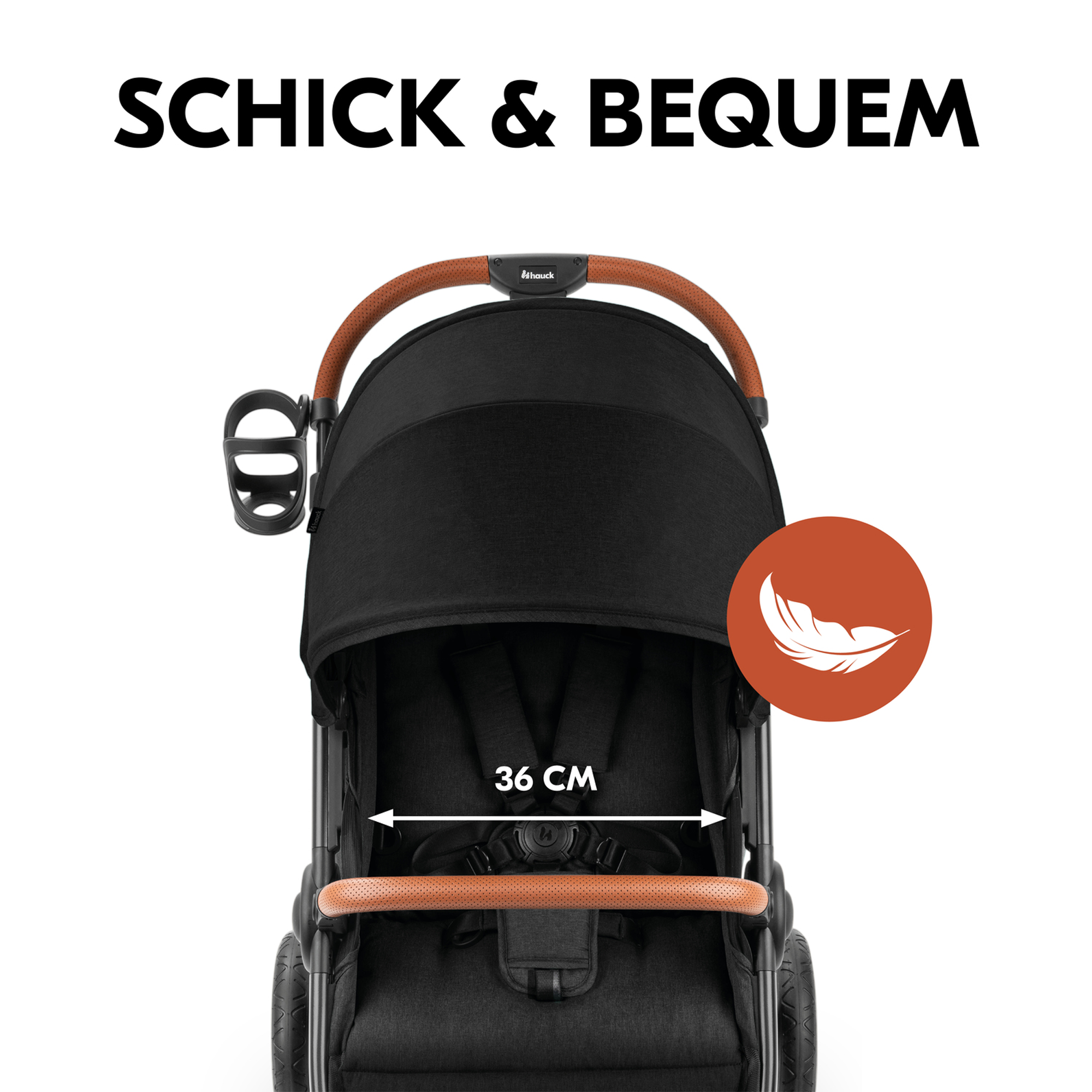 Buggys, hauck, Schwarz – Produktansicht