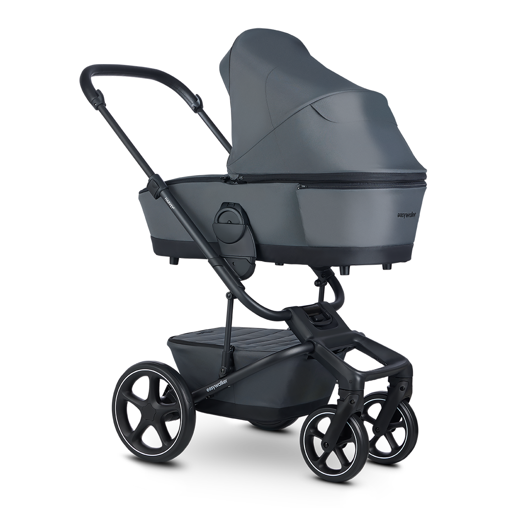 Kombi-Kinderwagen, easywalker, Grau – Produktansicht