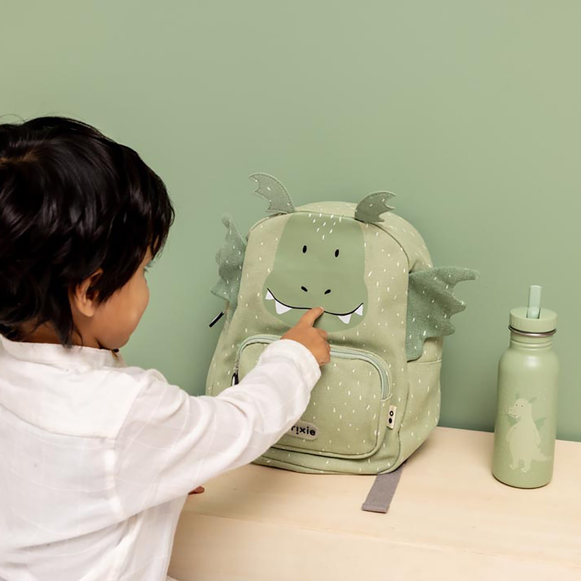 Kinderrucksäcke, trixie, Grün – Produktansicht