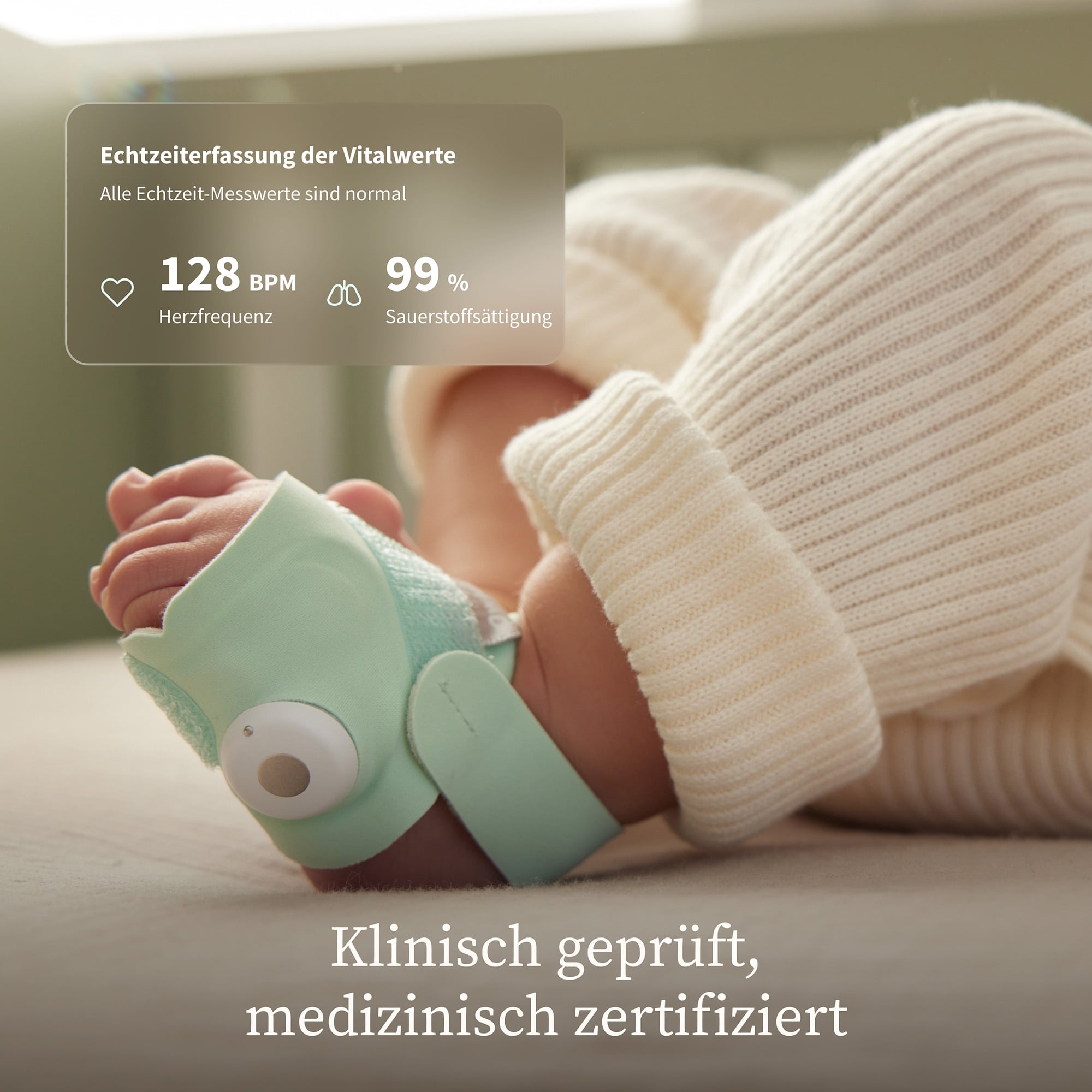 Video Babyphone, Owlet, Pink – Produktansicht