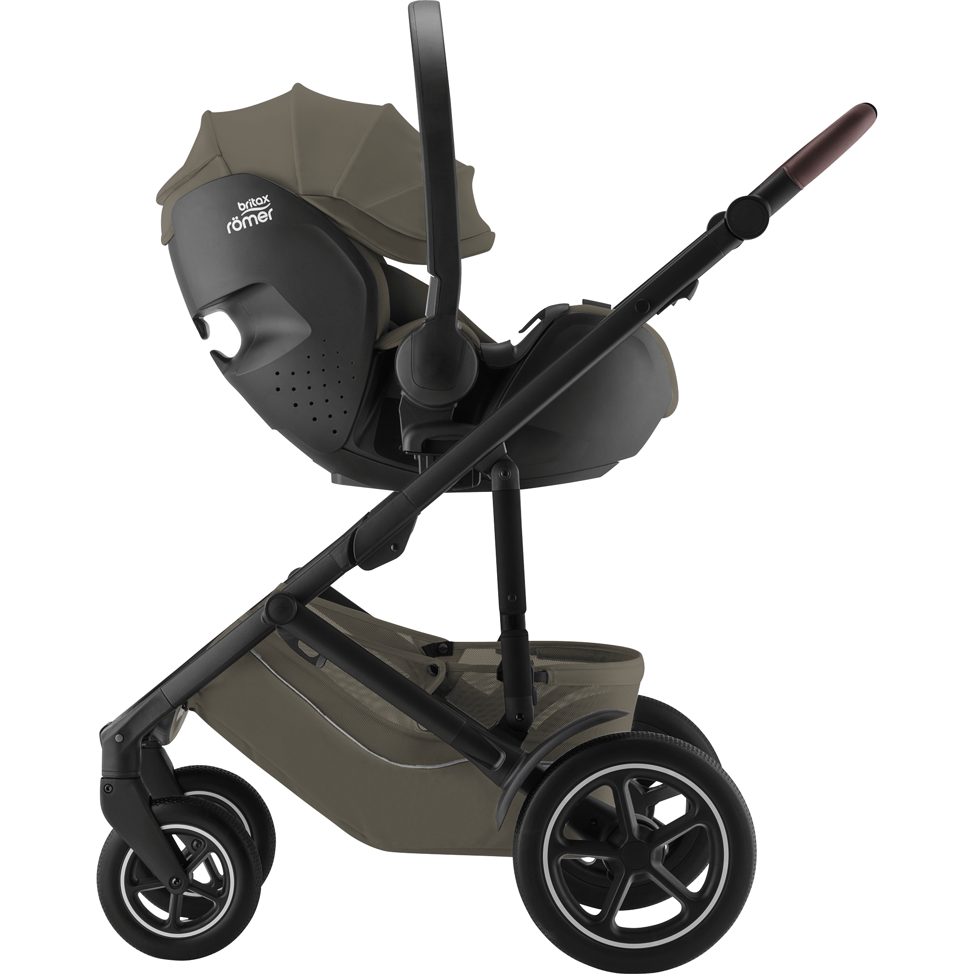 Babyschalen 0-13 kg, Gruppe 0+, Britax Diamond, Grün – Produktansicht