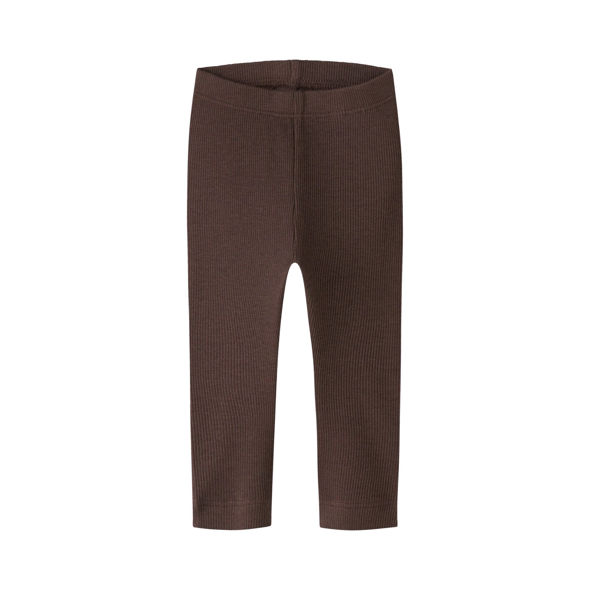Leggings, name it, Braun – Besonderheit: aus 57% Baumwolle (mindestens 50% aus Bio-Baumwolle)