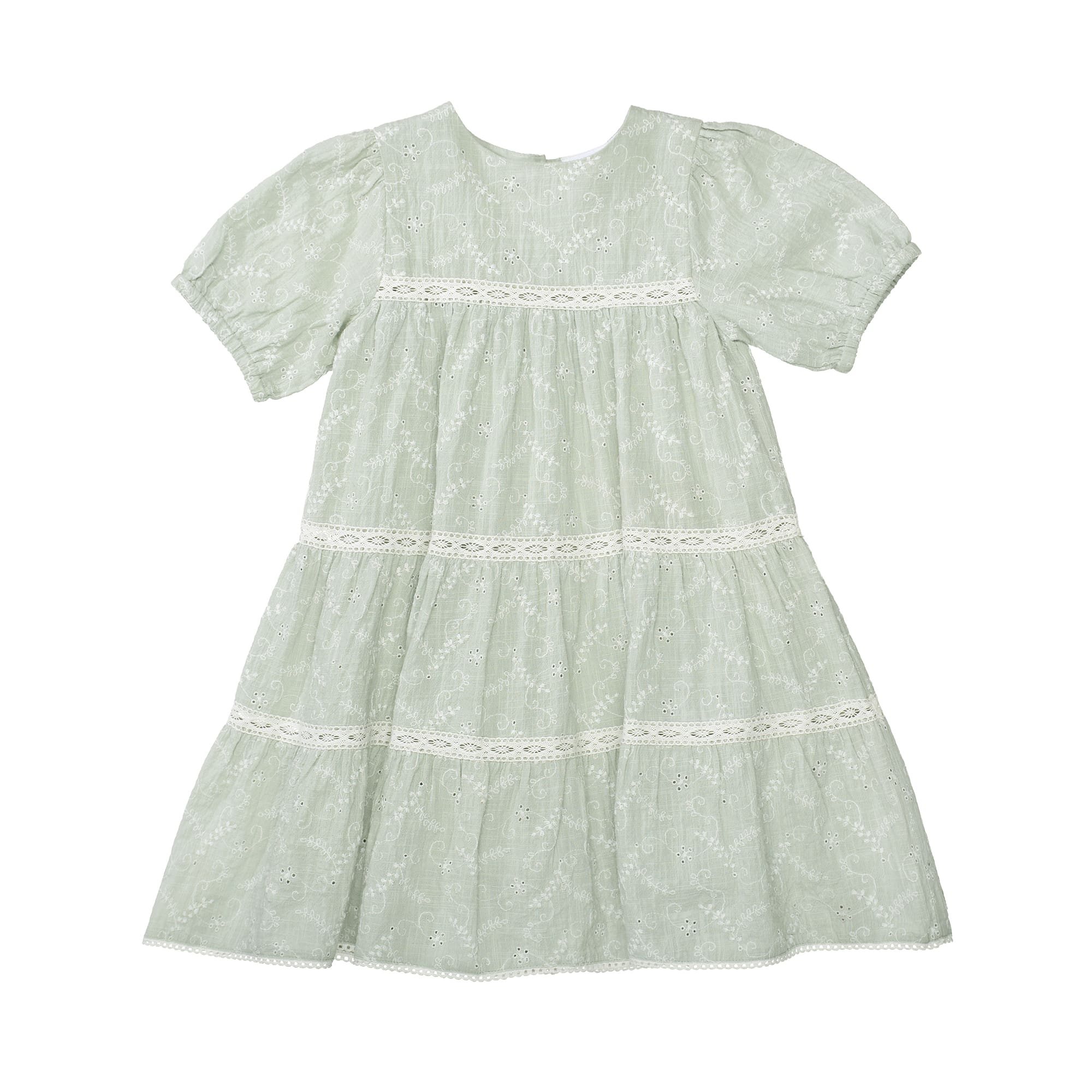 Kleider, BASEFIELD, Grün – Besonderheit: aus 100% Baumwolle