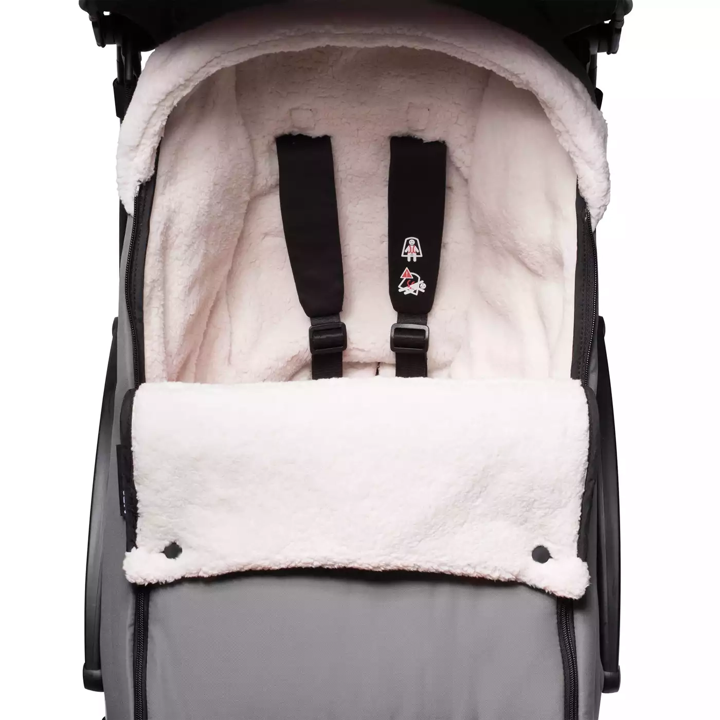 Fußsäcke & Decken, BABYZEN, Grau – Produktansicht