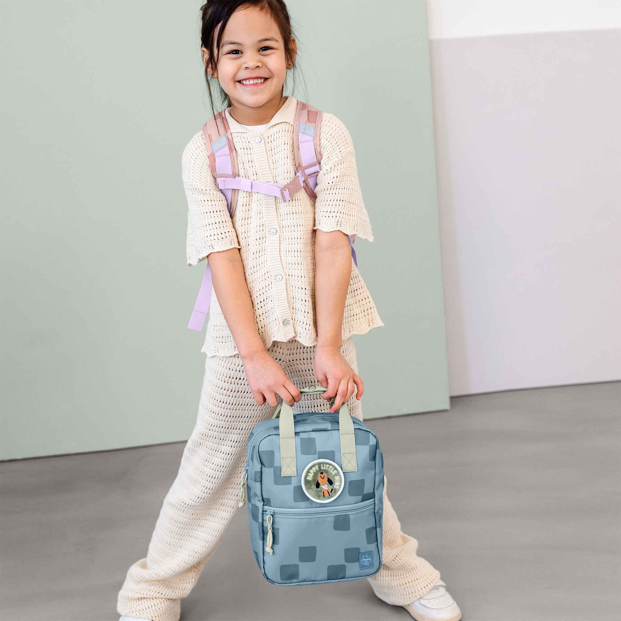 Kinderrucksäcke, LÄSSIG, Blau – Produktansicht
