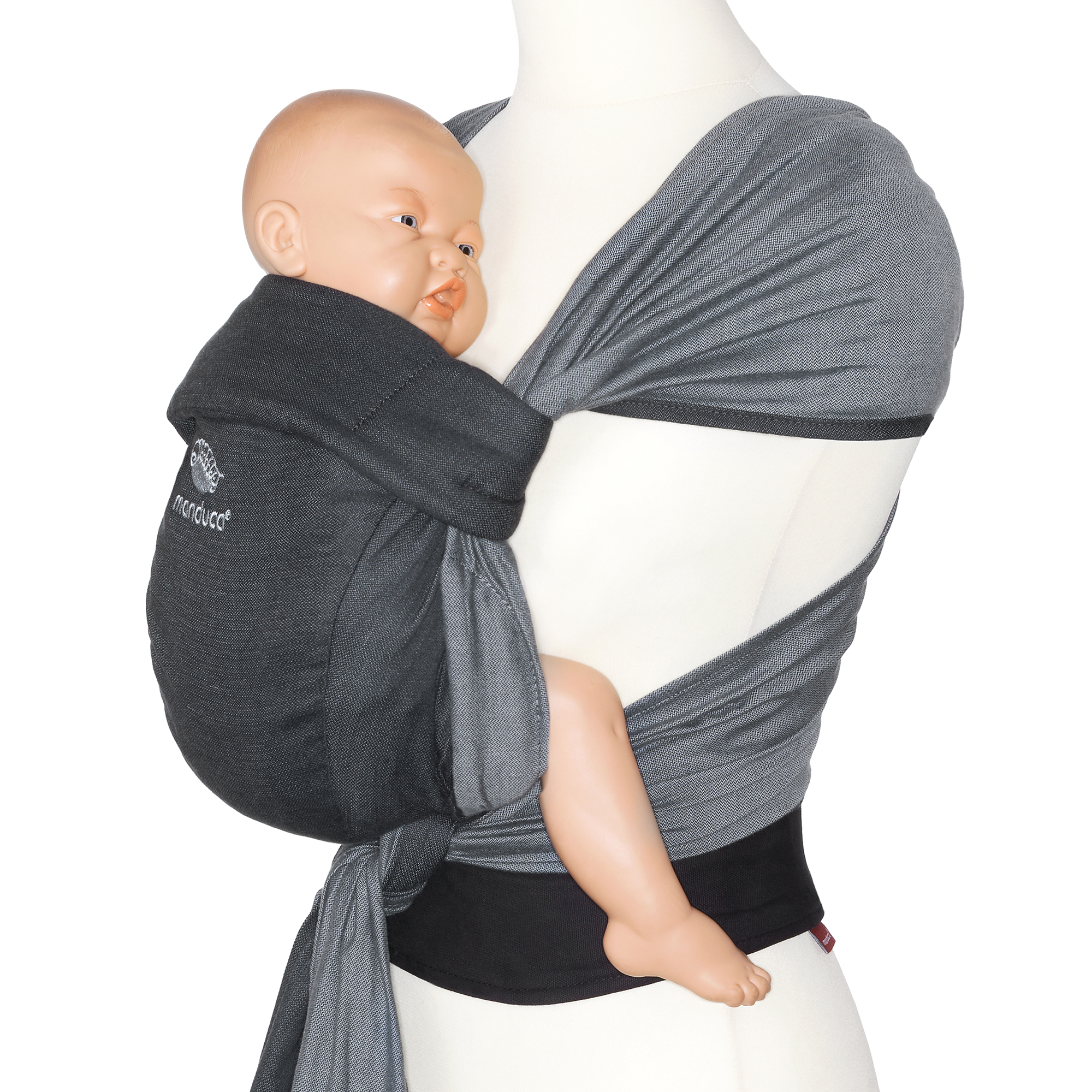 Babytragen, manduca, Grau – Produktansicht