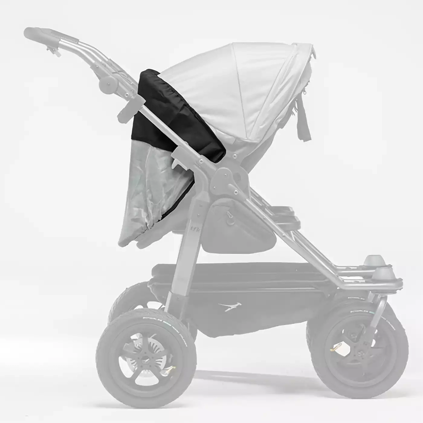 Sonnen- & Insektenschutz Kinderwagen, tfk, Weiß – Produktansicht