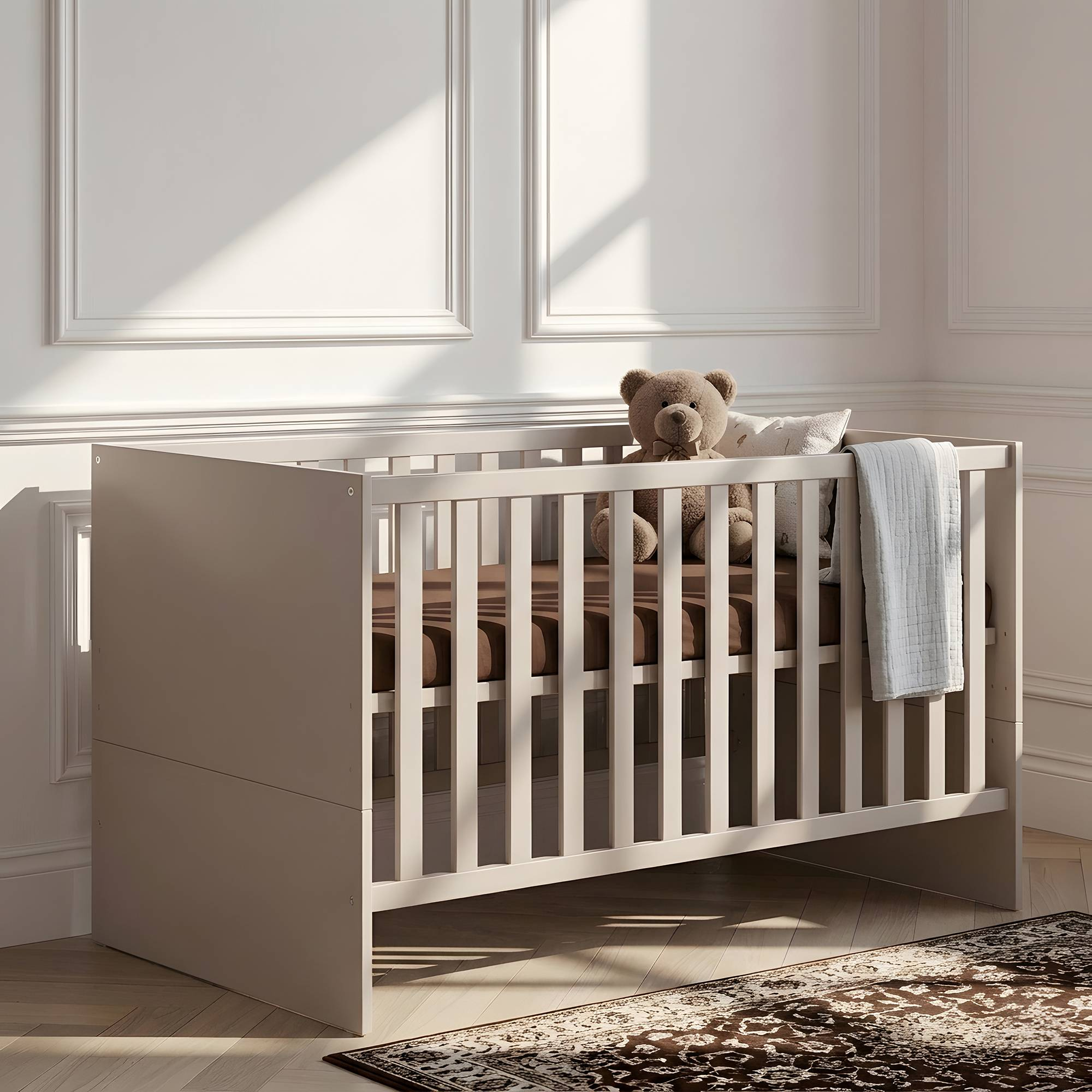 Gitterbetten, Arthur Berndt, Beige – Produktansicht