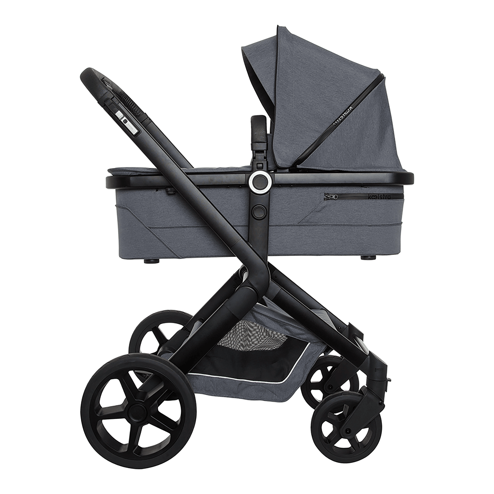 Kombi-Kinderwagen, KOeLSTRA, Grau – Produktansicht