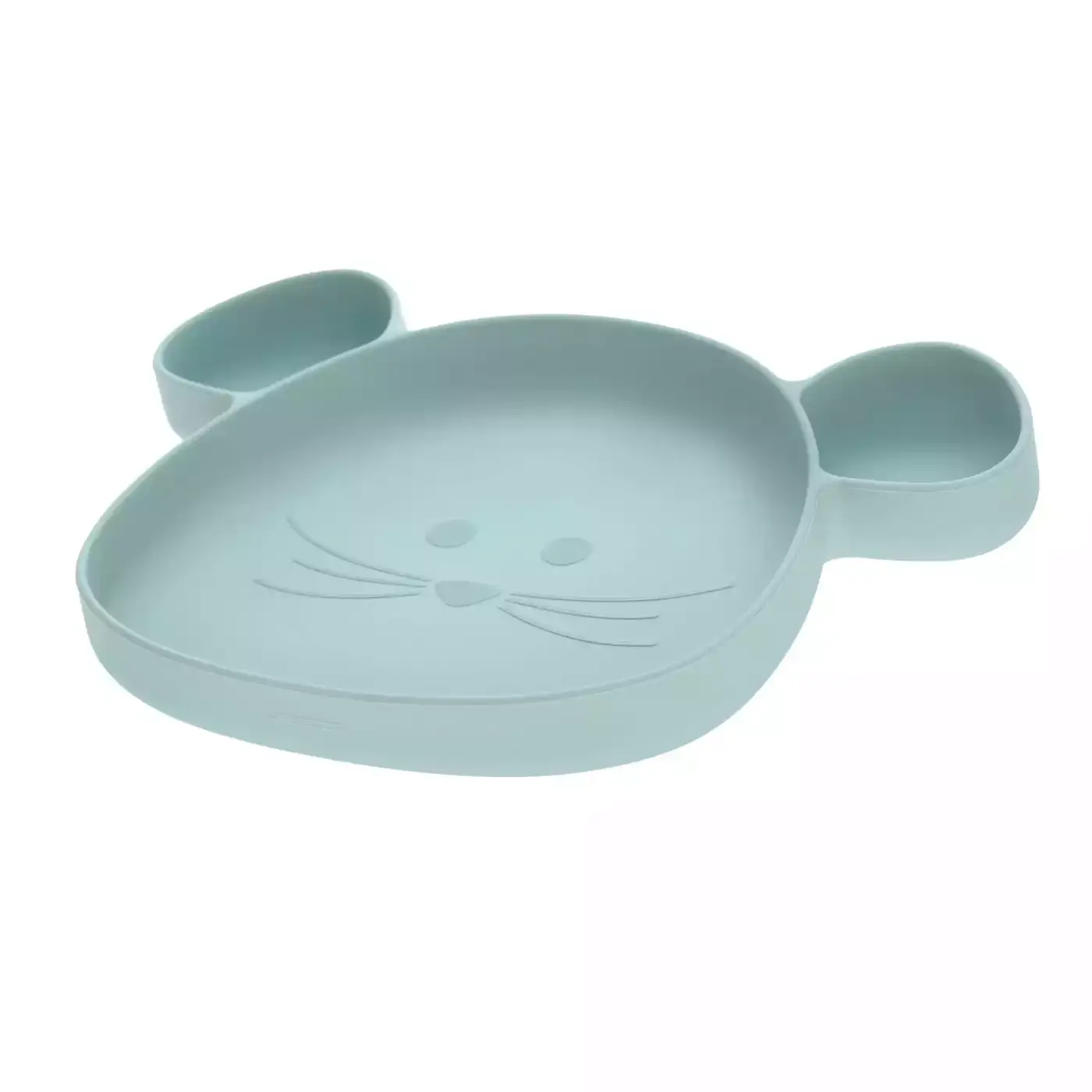 Silikonteller mit Saugfuß Little Chums Mouse LÄSSIG Blau 2000577767304 1