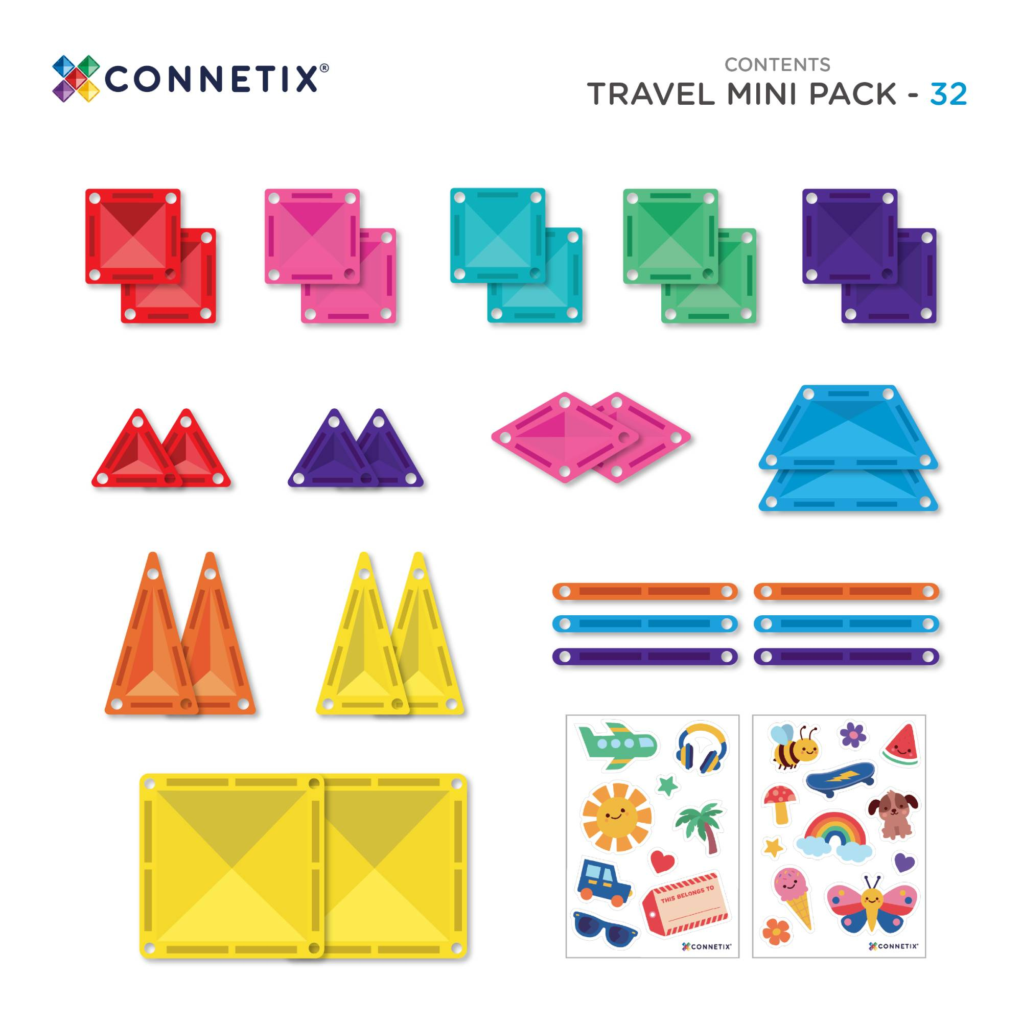 Bausteine, Connetix, Grau – Produktansicht