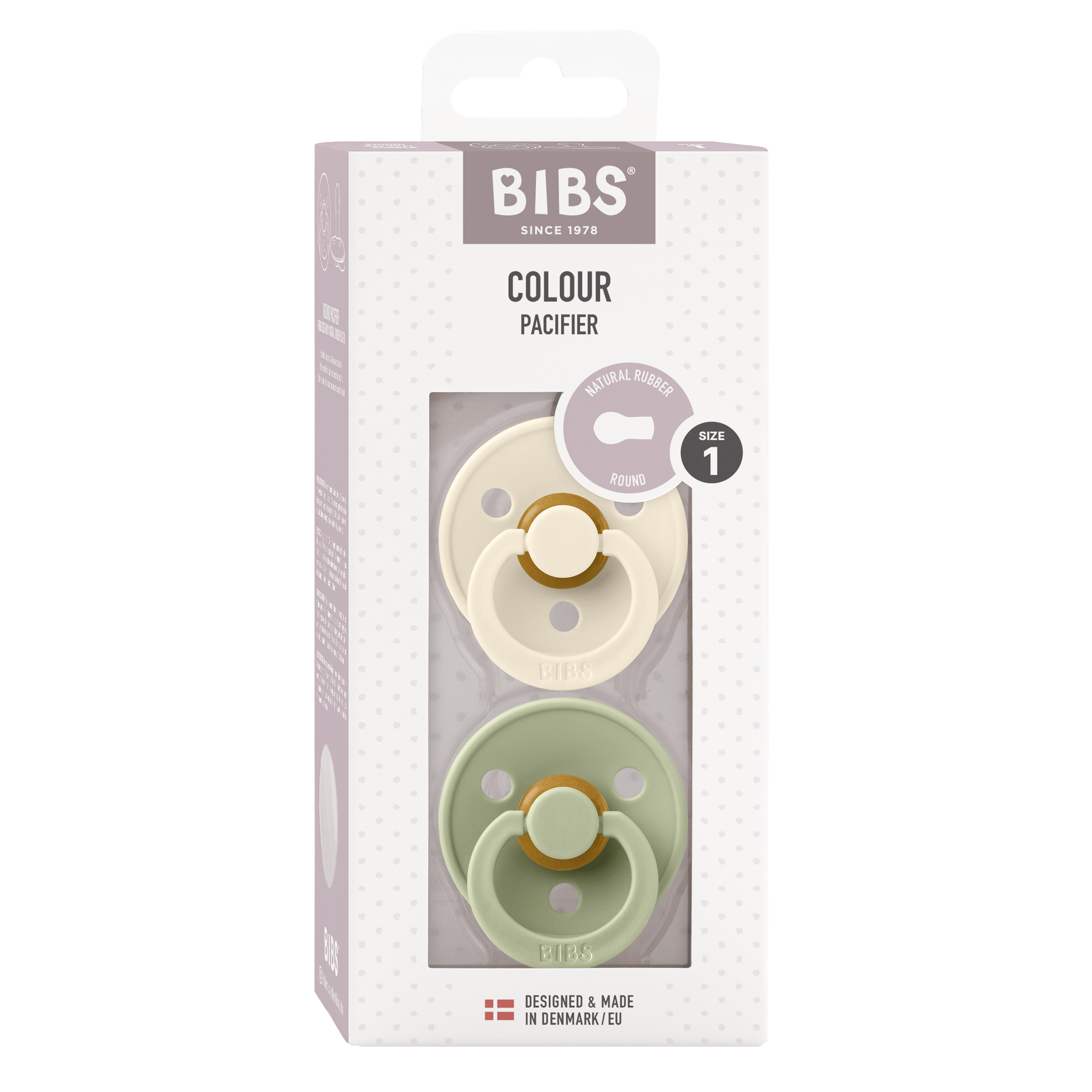 Schnuller, BIBS, Grün – Produktansicht