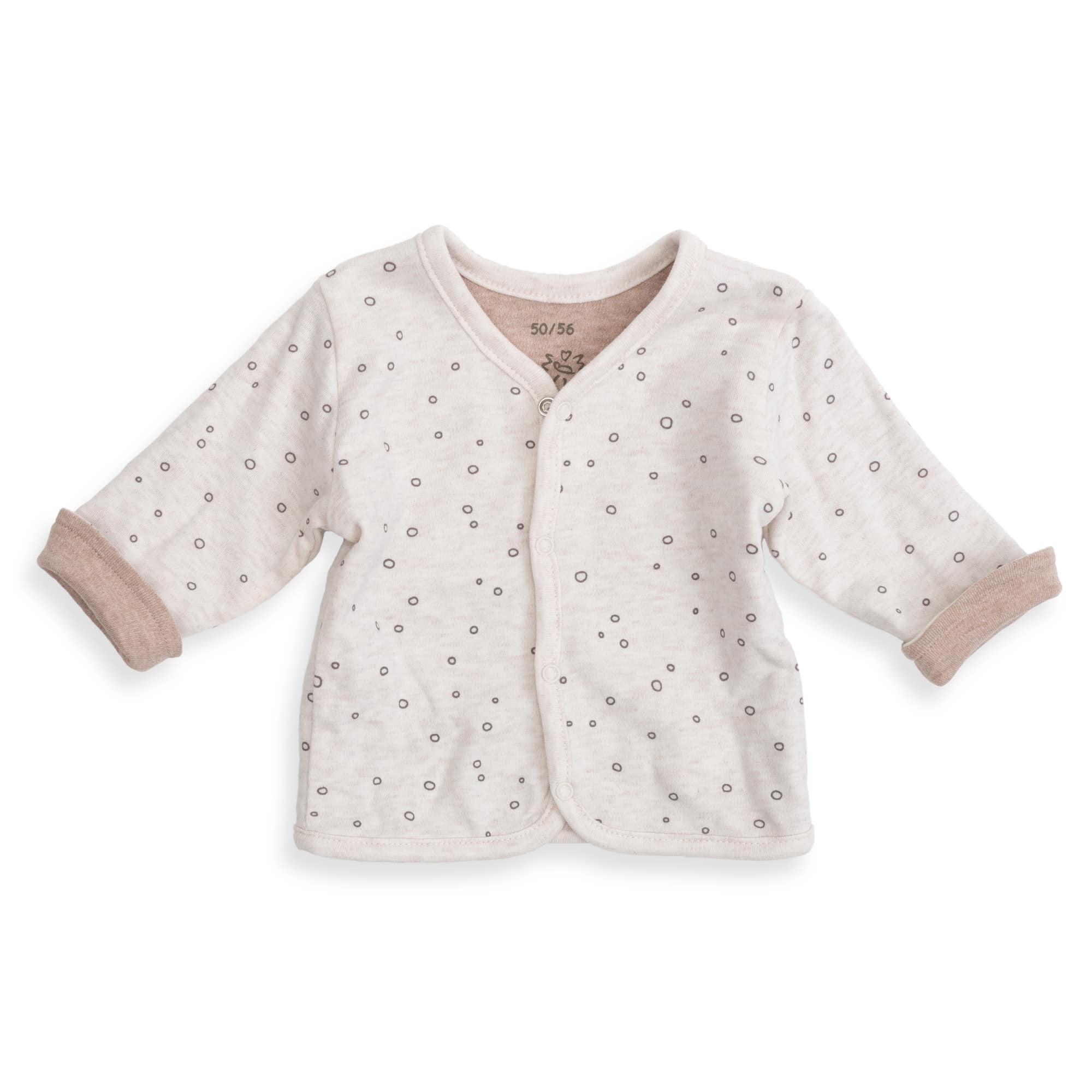 Sweat-, Fleece- & Strickjacken, DIMO, Beige – Produktansicht