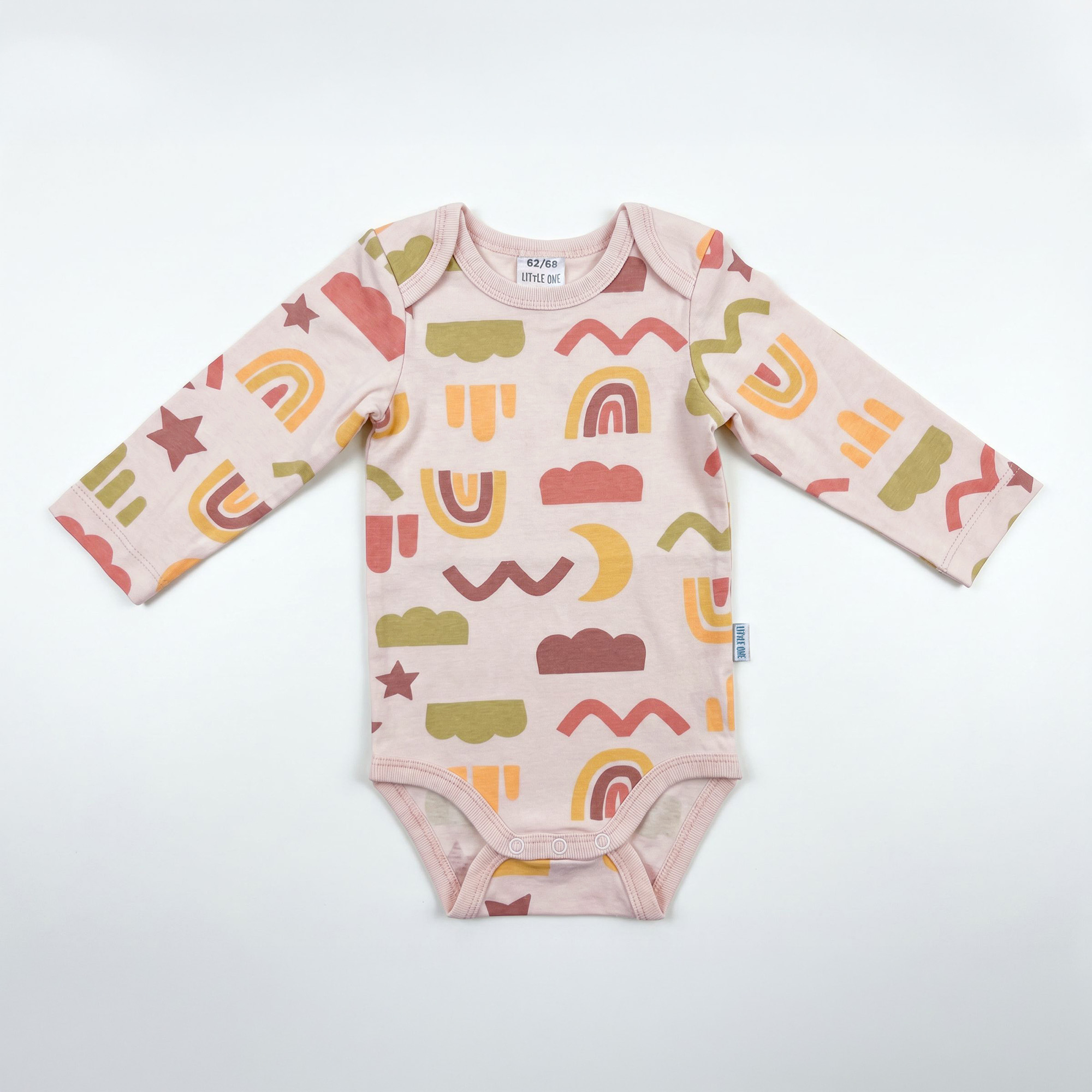Langarmbodys, LITTLE ONE, Pink – Produktansicht