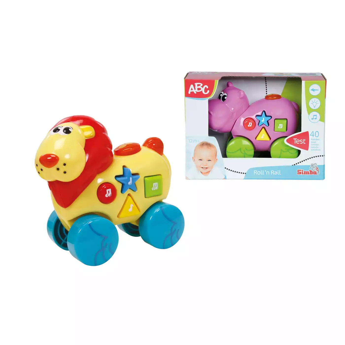 Kinderspiele, Simba, Gelb – Produktansicht